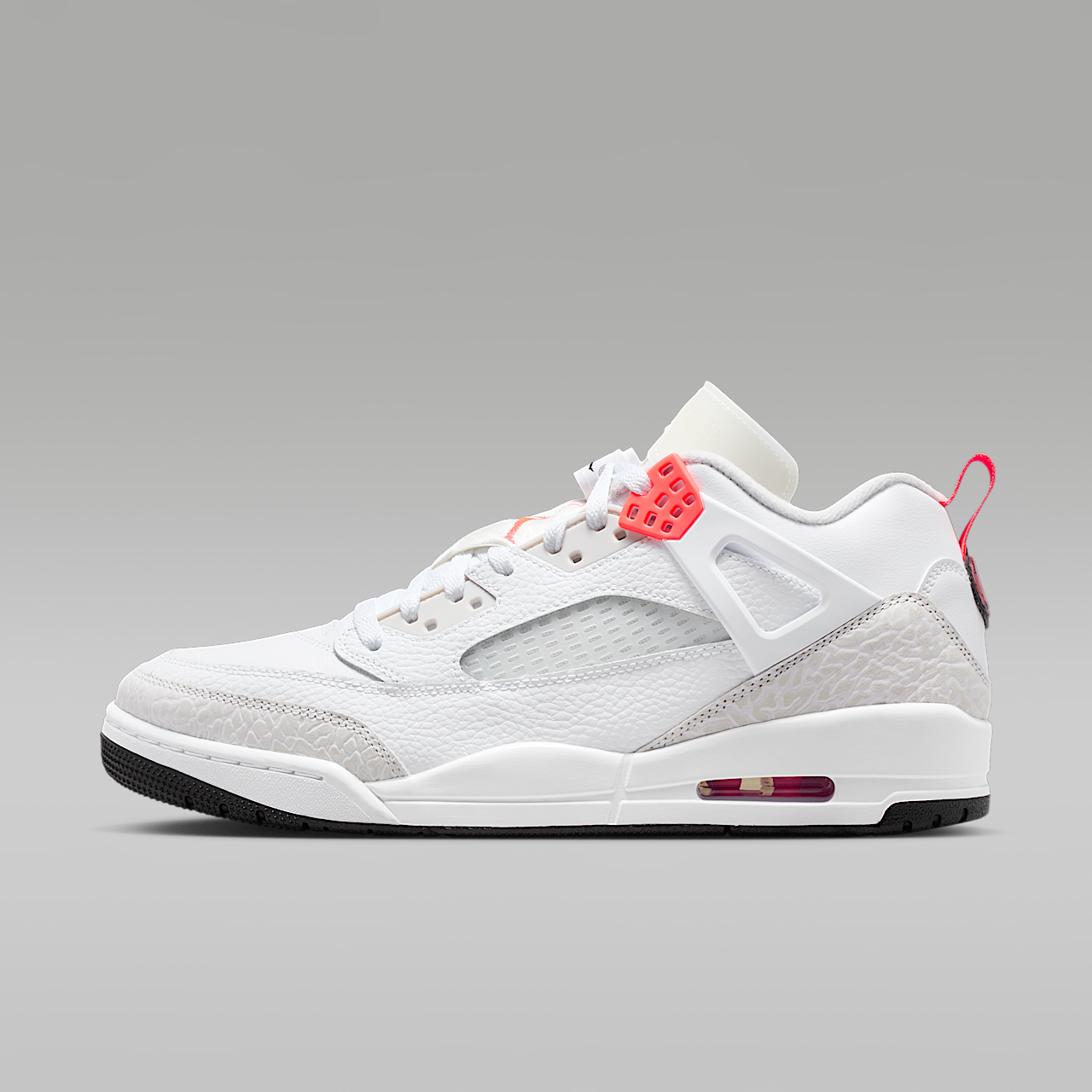 Jordan Spizike Low (White/Vast Grey/Black/Bright Crimson)