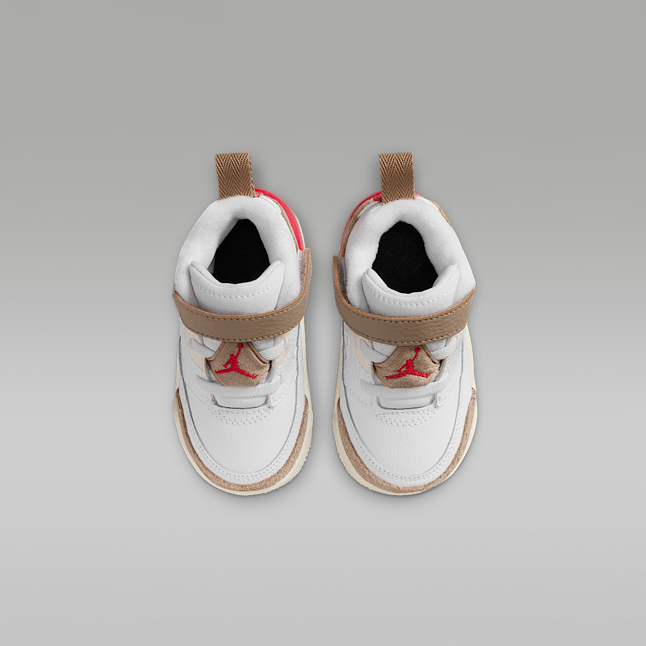 Nike Jordan Spizike Low sneaker Wit/Desert Camo/Sail/Fire Red