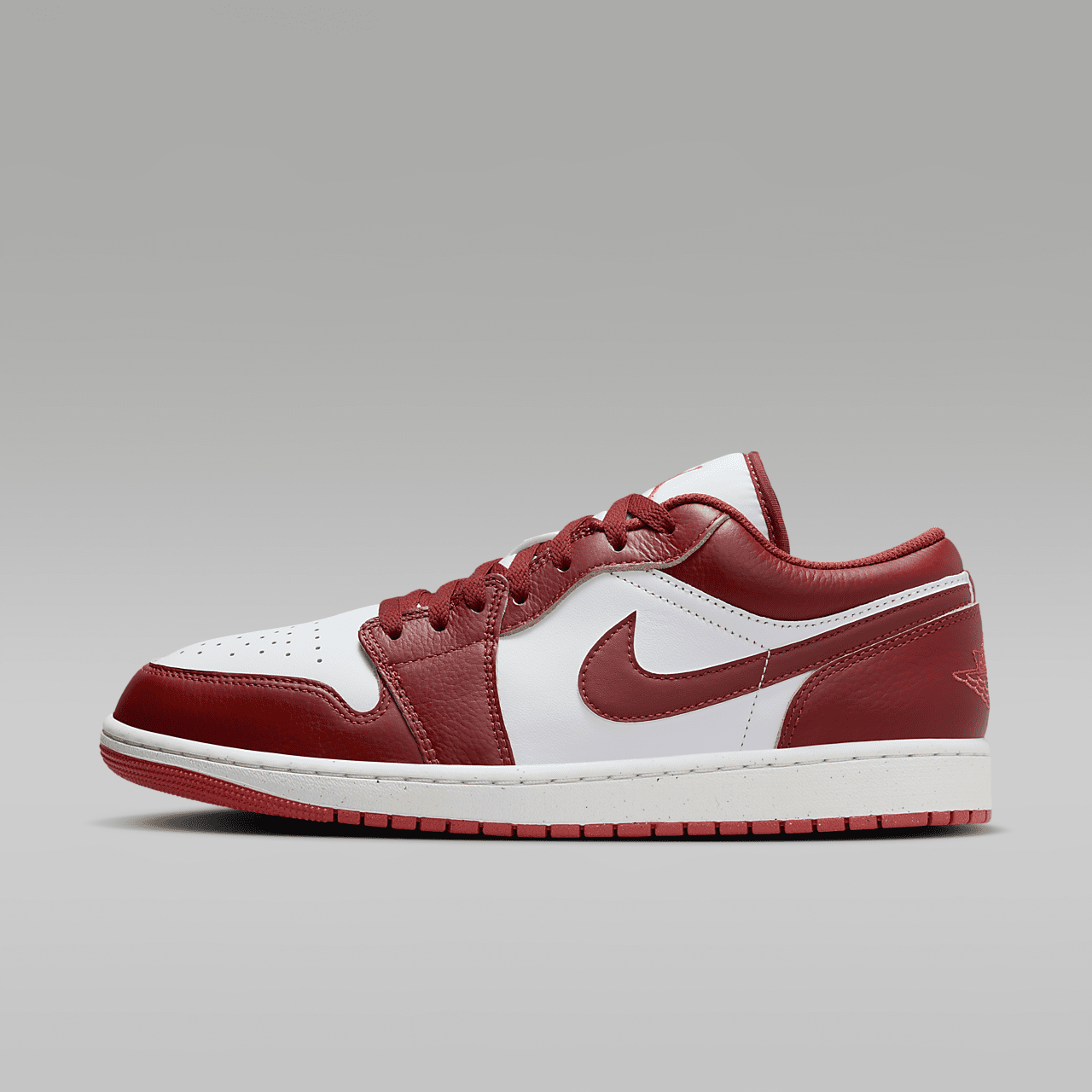 Nike Air Jordan 1 Low sneaker Wit/Lobster/Sail/Dune Red