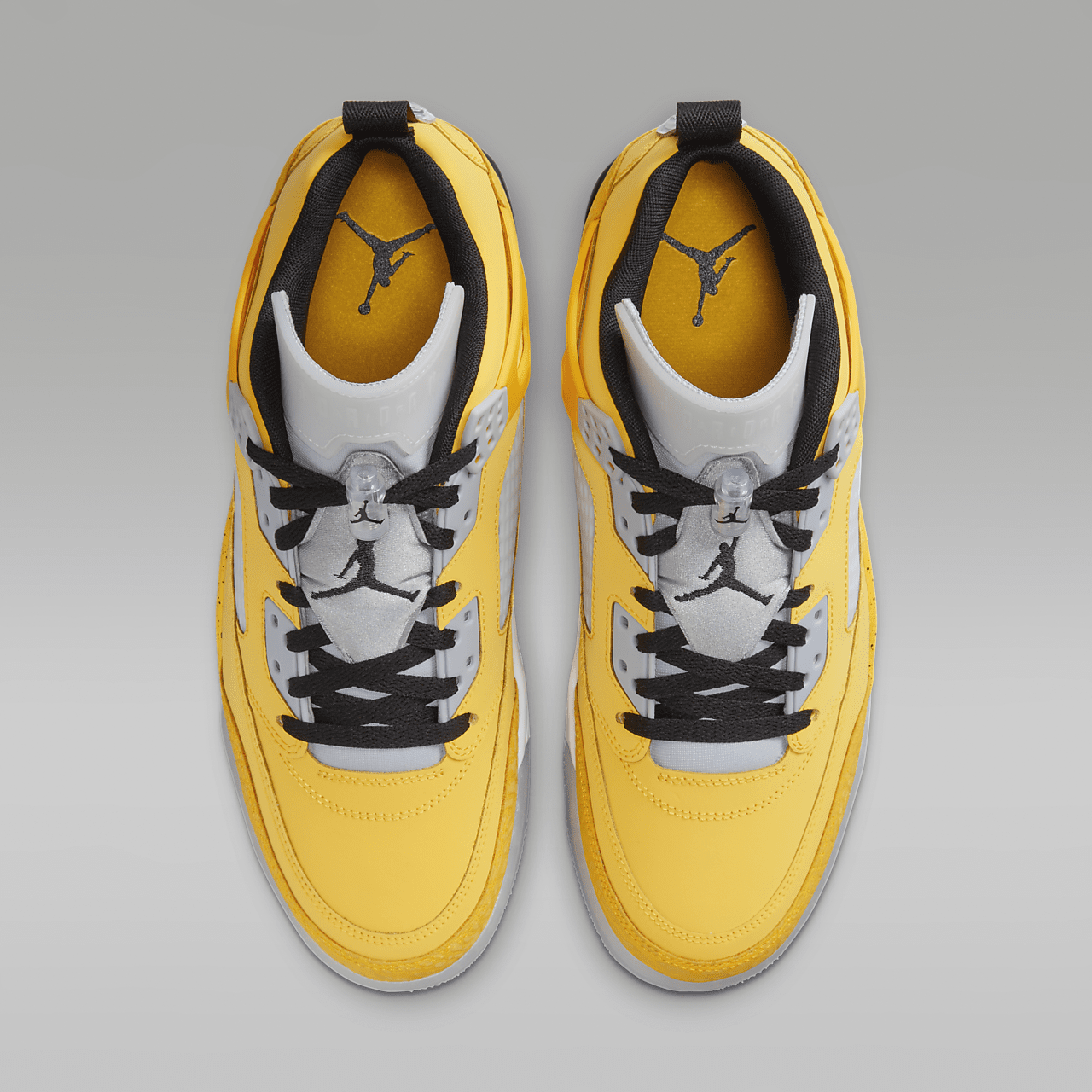 Nike Jordan Spizike Low sneaker Varsity Maize/Wolf Grey/Pure Platinum/Zwart