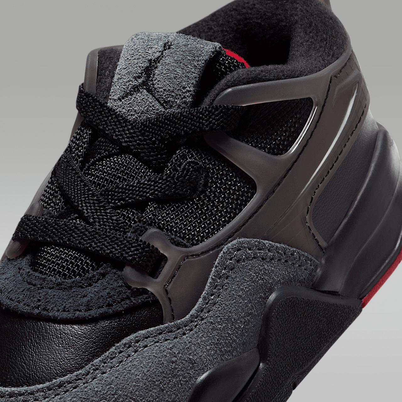 Nike  sneaker Zwart/Anthracite/Varsity Red