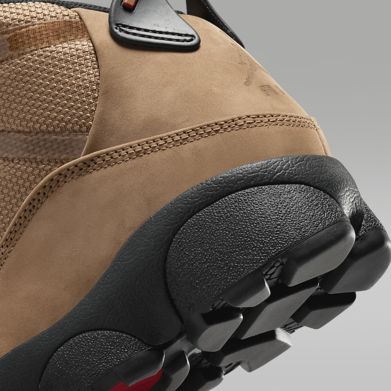 Nike  sneaker Rocky Tan/Varsity Red/Zwart