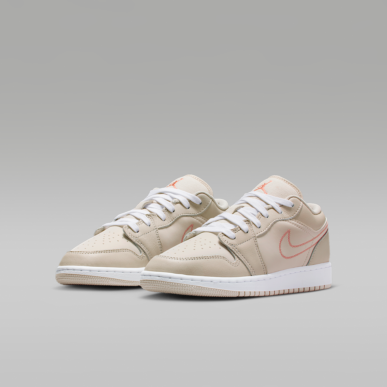 Nike Air Jordan sneaker Light Orewood Brown/Wit/Light Madder Root