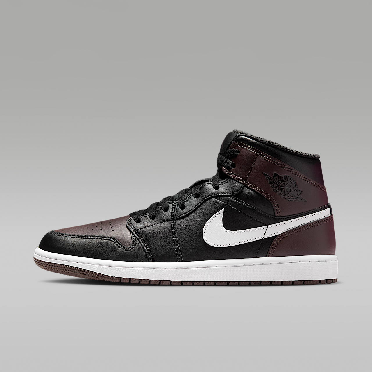 Nike Air Jordan sneaker Baroque Brown/Zwart/Wit