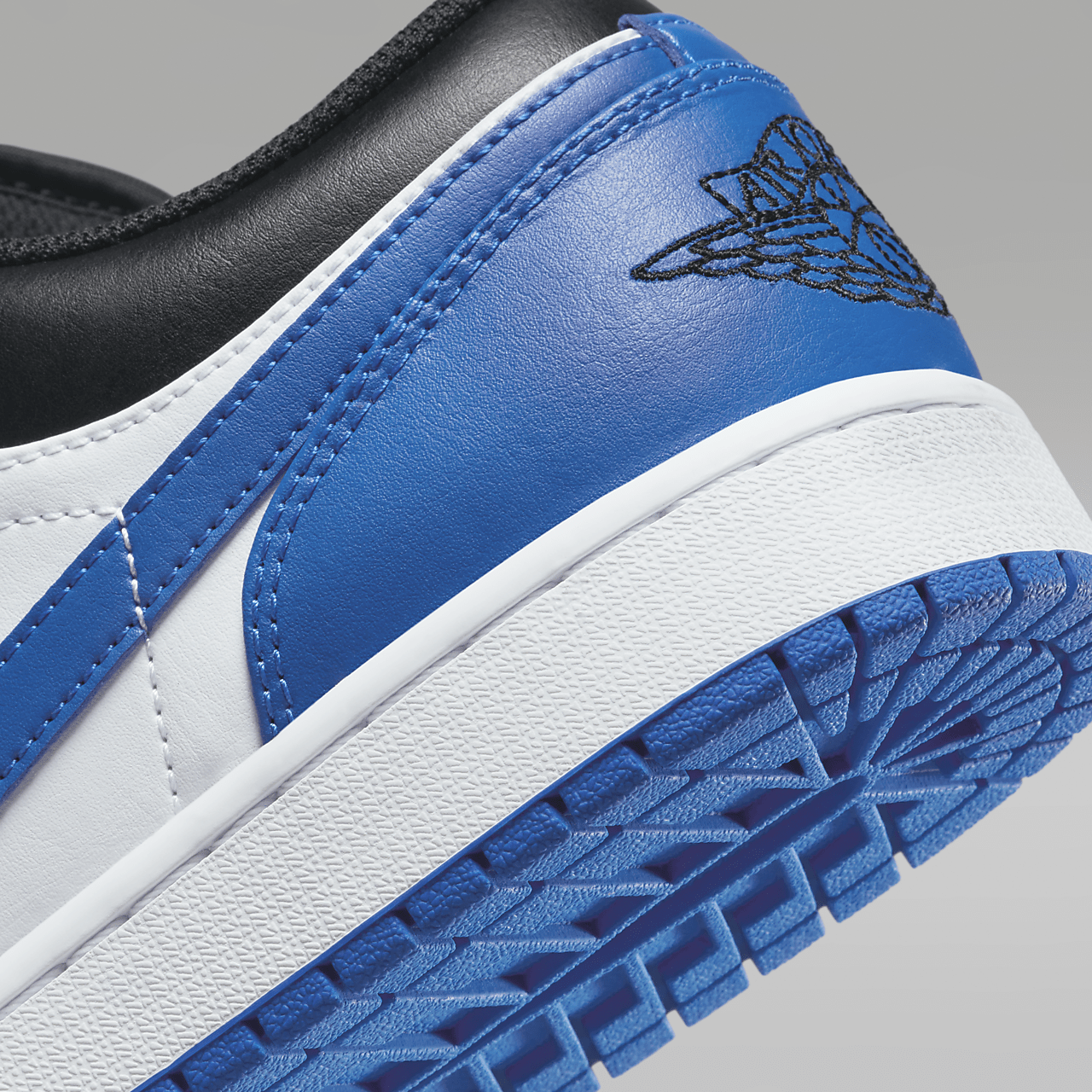 Nike Air Jordan 1 Low sneaker Wit/Zwart/Wit/Royal Blue