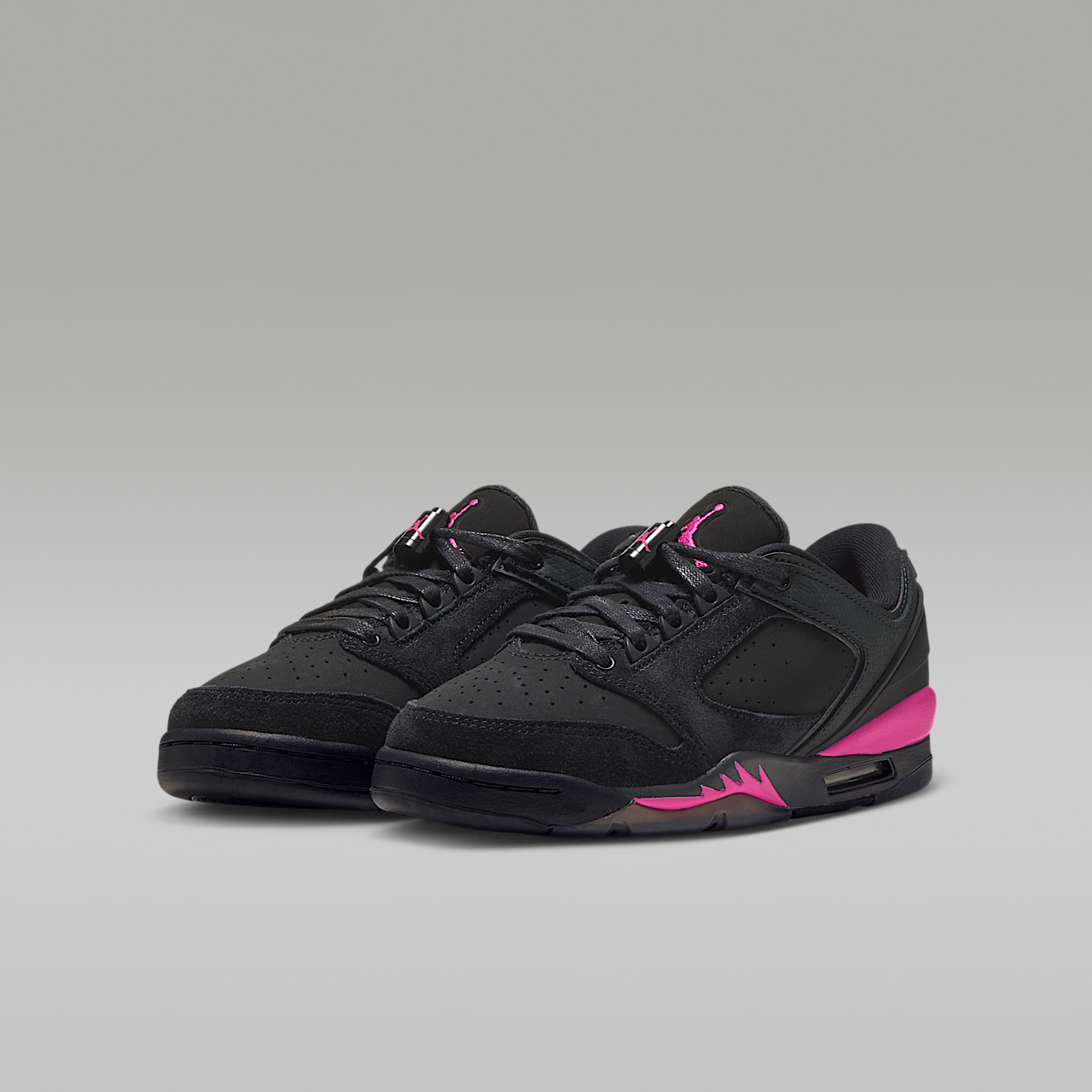 Nike Air Jordan sneaker Zwart/Anthracite/Laser Fuchsia