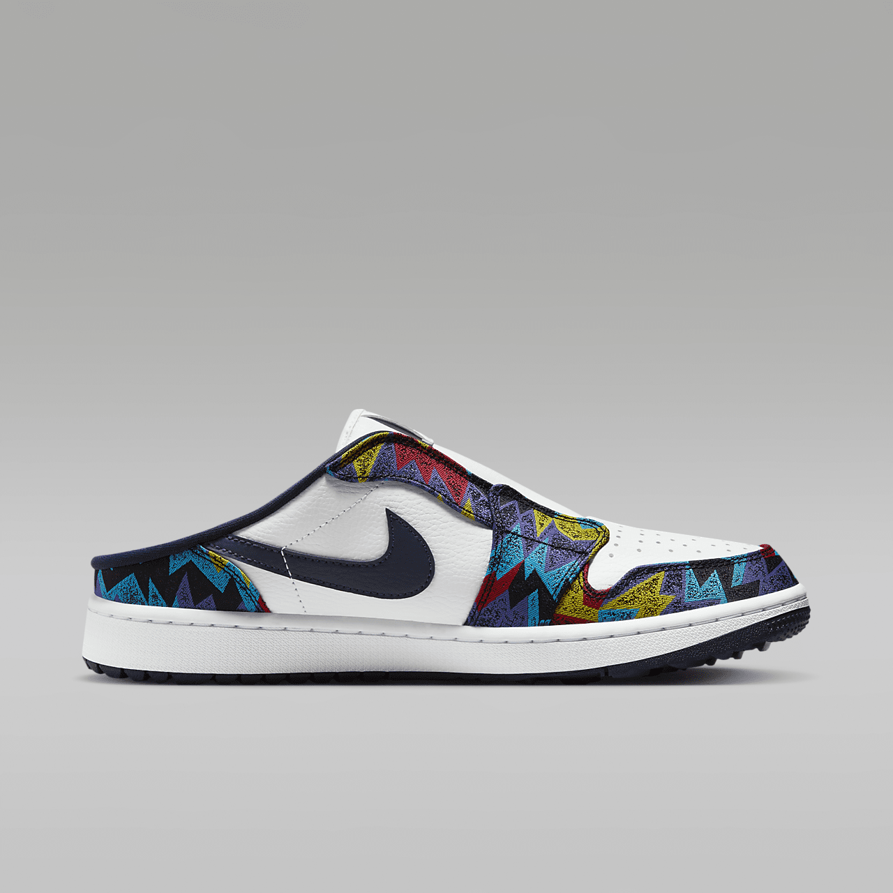 Nike Air Jordan sneaker Wit/Speed Yellow/University Red/Obsidian