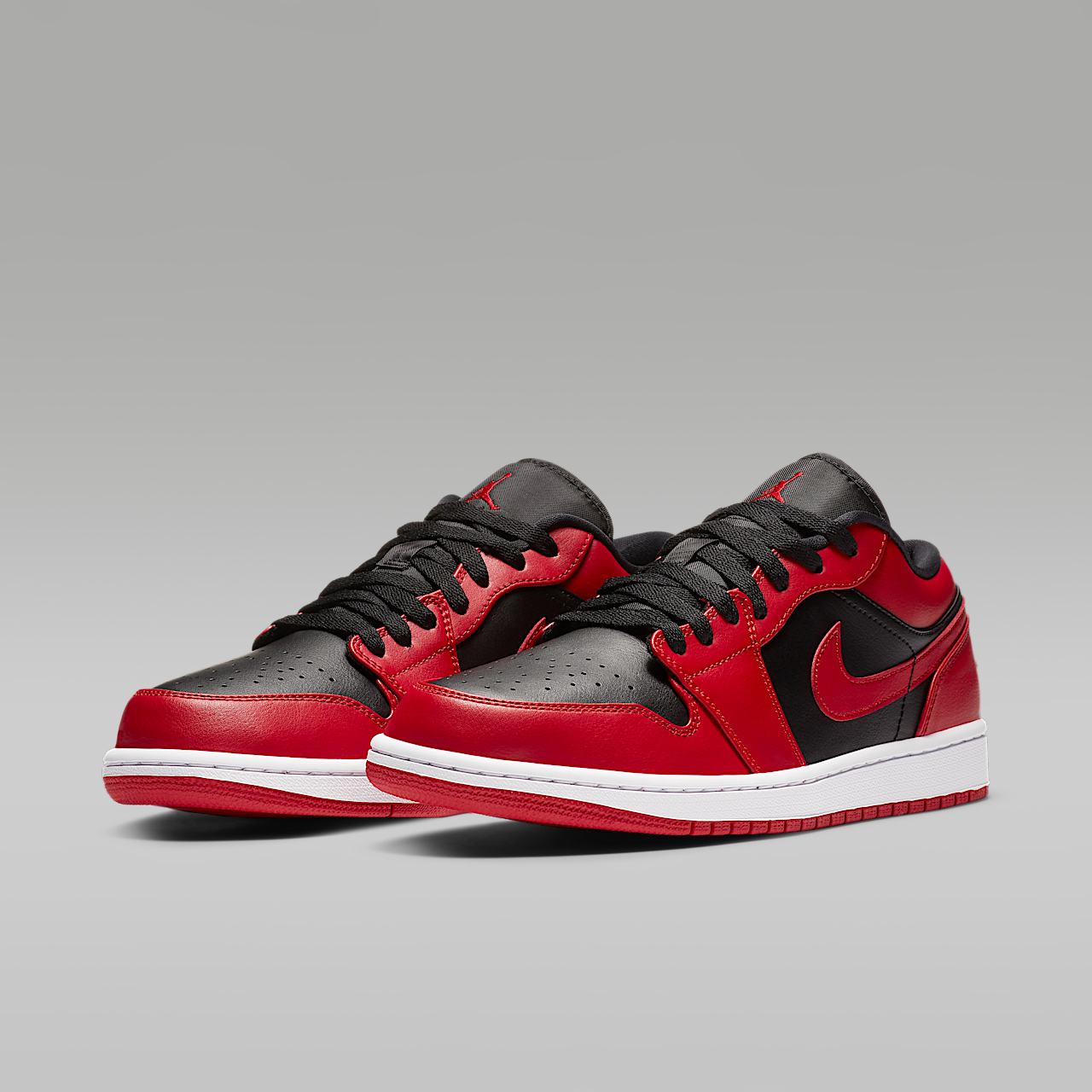 Nike Air Jordan 1 Low sneaker Gym Red/Wit/Zwart