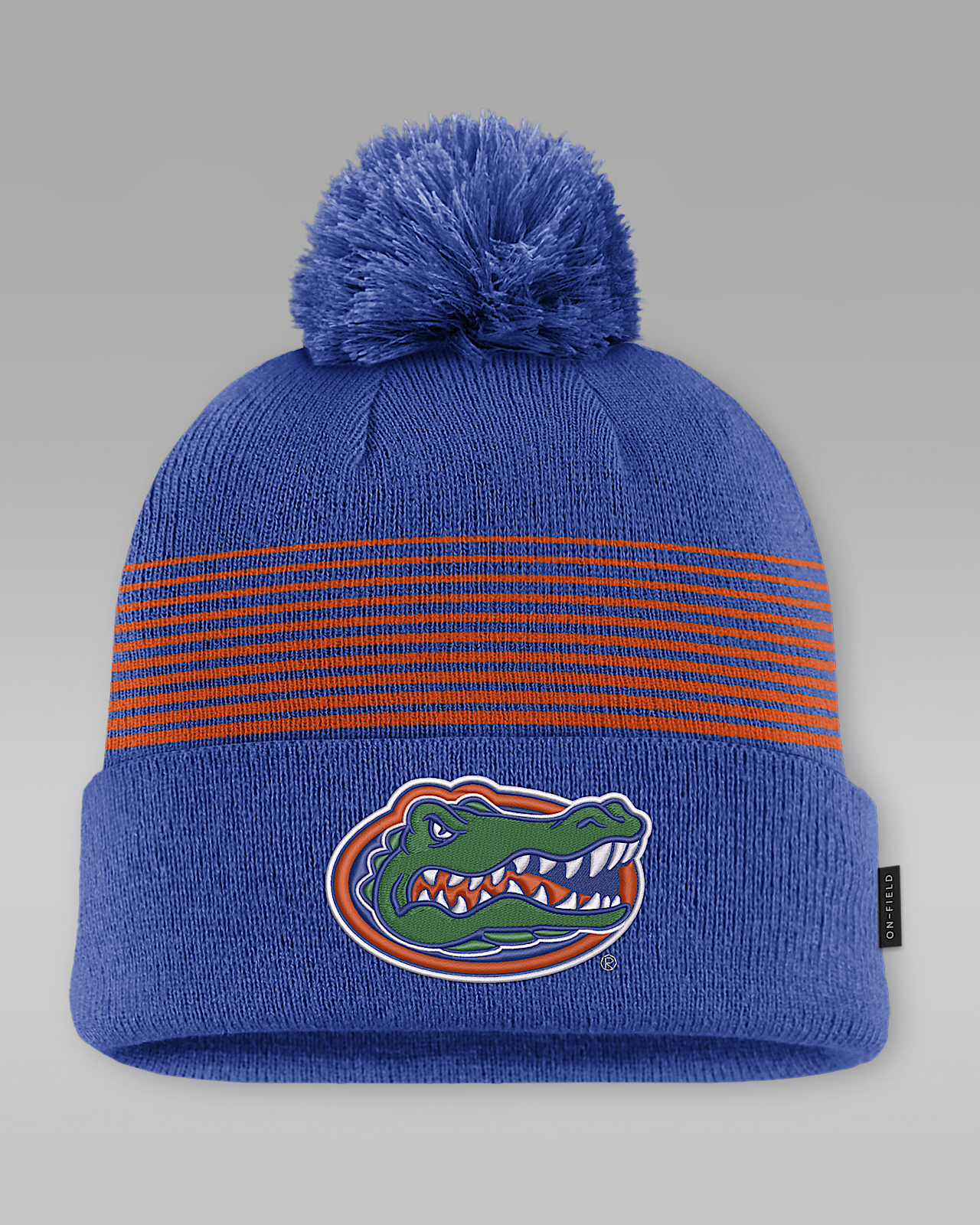 Женские  Florida Sideline Peak Jordan Brand College Cuffed Pom Beanie
