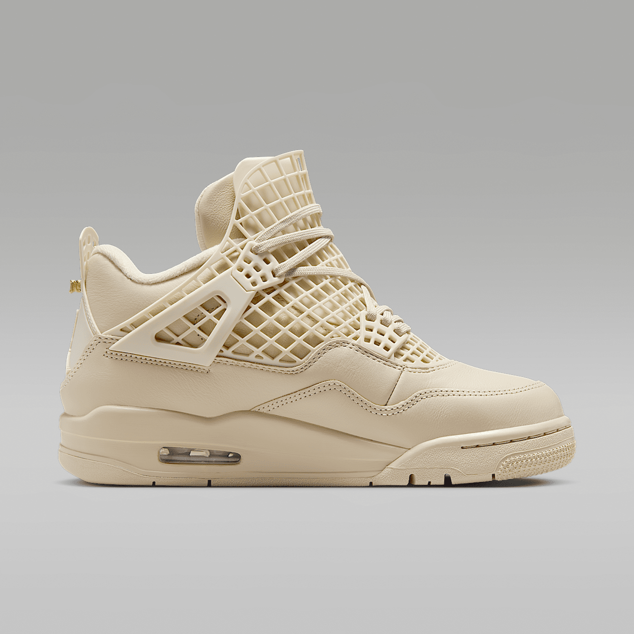 Nike Air Jordan 4 sneaker Rattan/Metallic Gold/Rattan