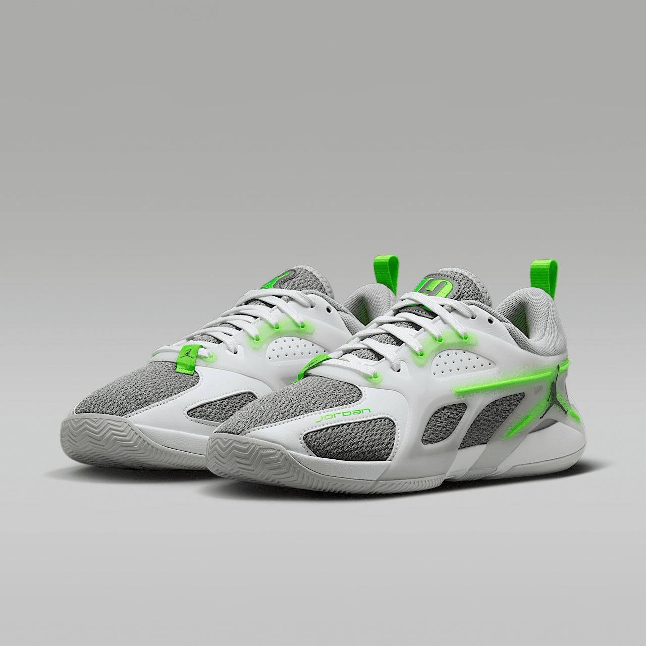Nike  sneaker Sail/Electric Green/Wit/Wolf Grey