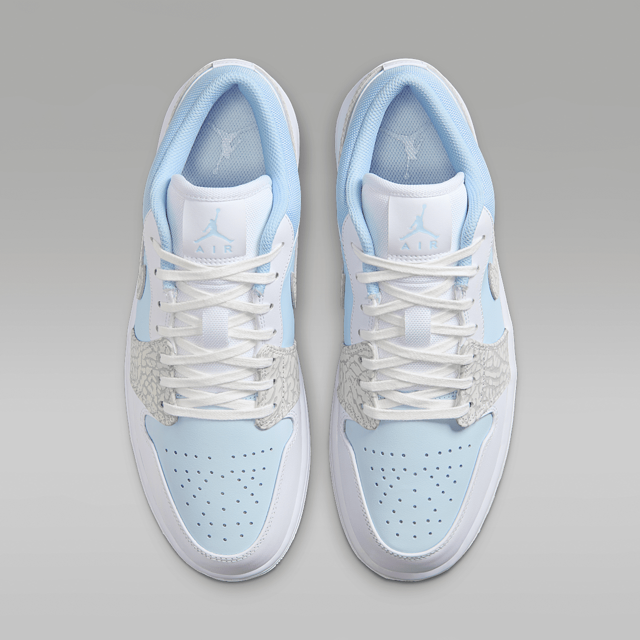 Nike Air Jordan sneaker Blue Tint/Wit/Grey Fog/Sail