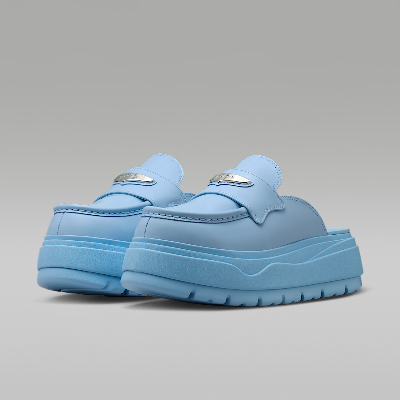 Nike Air Jordan sneaker Psychic Blue/Metallic Silver