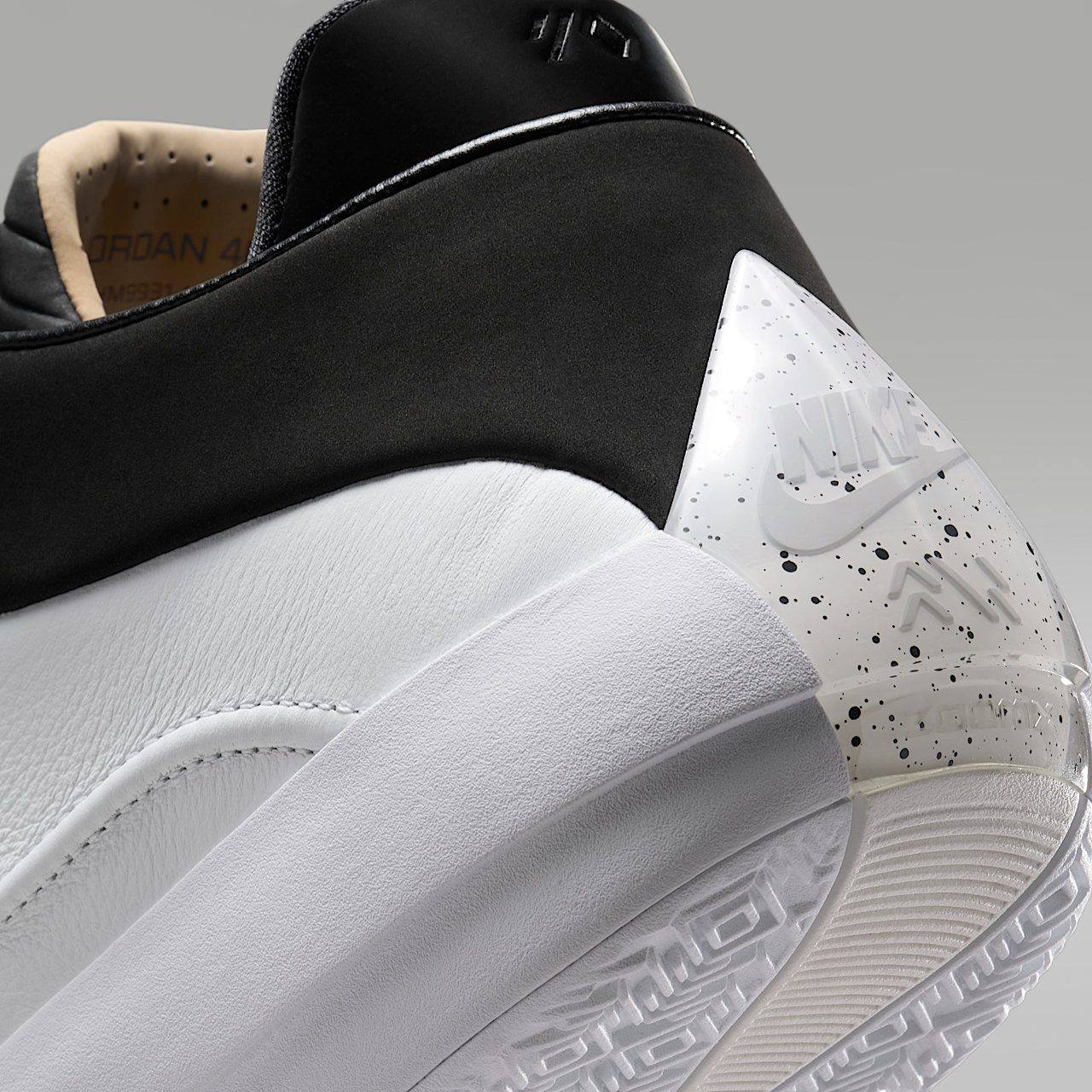 Nike Air Jordan sneaker Wit/Zwart/Vast Grey