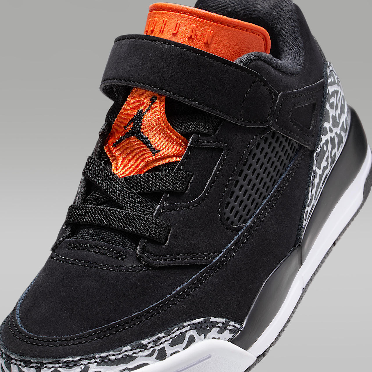 Nike Jordan Spizike Low sneaker Zwart/Starfish/Wit/Zwart