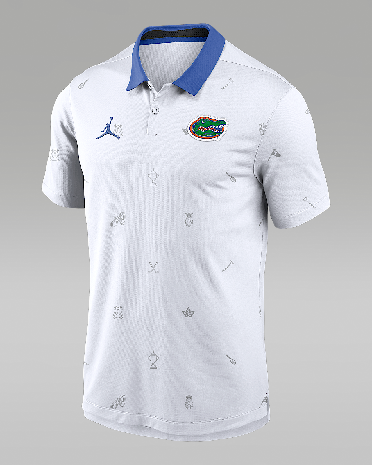 Мужские  Florida Vapor Pattern Jordan Brand Dri-FIT College Polo