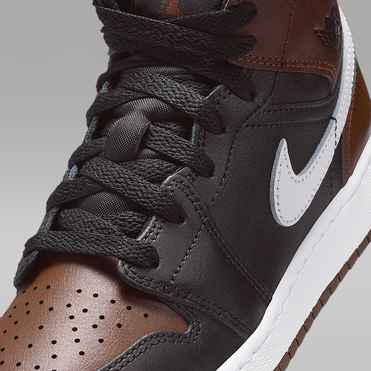 Nike Air Jordan sneaker Baroque Brown/Zwart/Wit