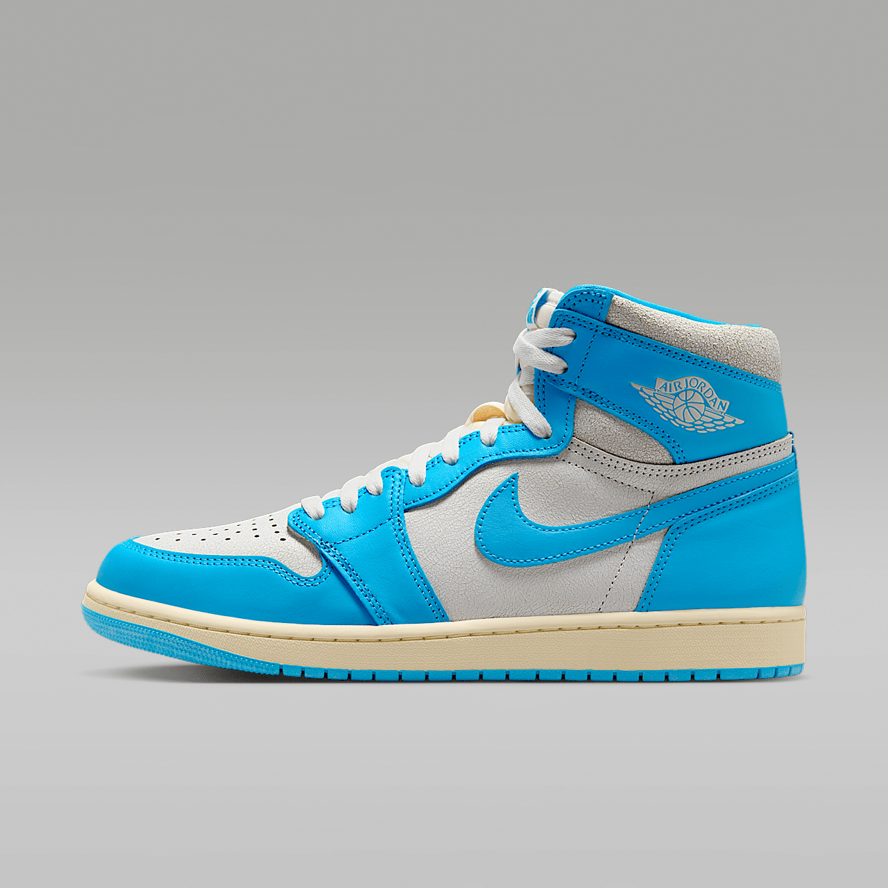 Nike Air Jordan 1 sneaker Dark Powder Blue/Sail/Dark Powder Blue