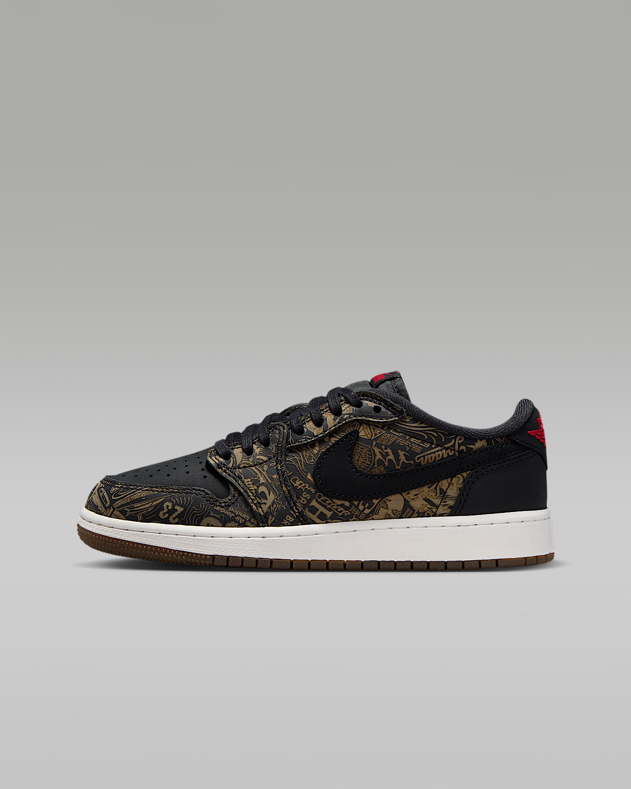 Детские кроссовки Air Jordan 1 Retro Low OG "Laser" Big Kids'
