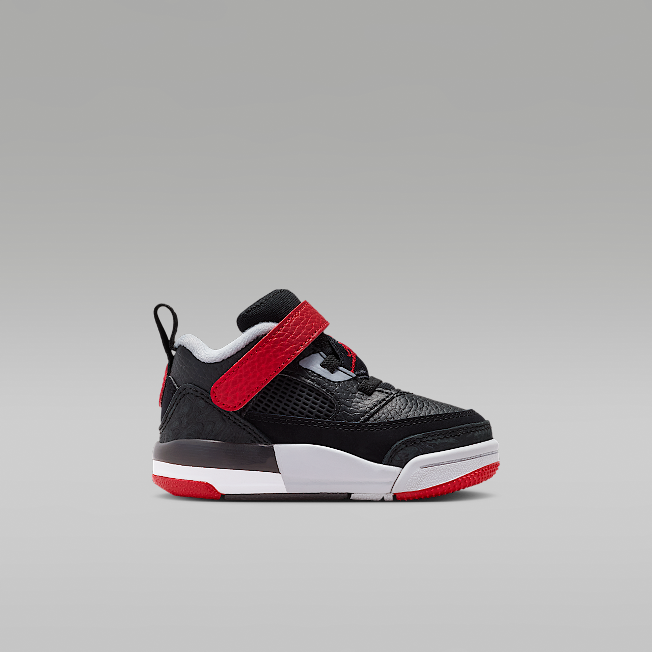 Nike Jordan Spizike Low sneaker Zwart/Wolf Grey/Wit/Gym Red