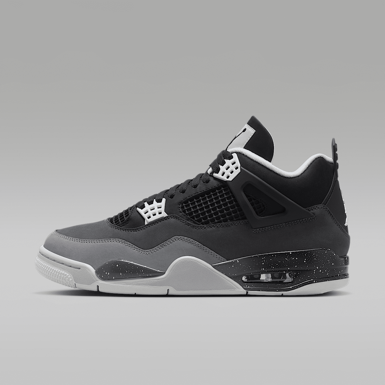 Nike Air Jordan 4 sneaker Zwart/Anthracite/Zwart/Wit
