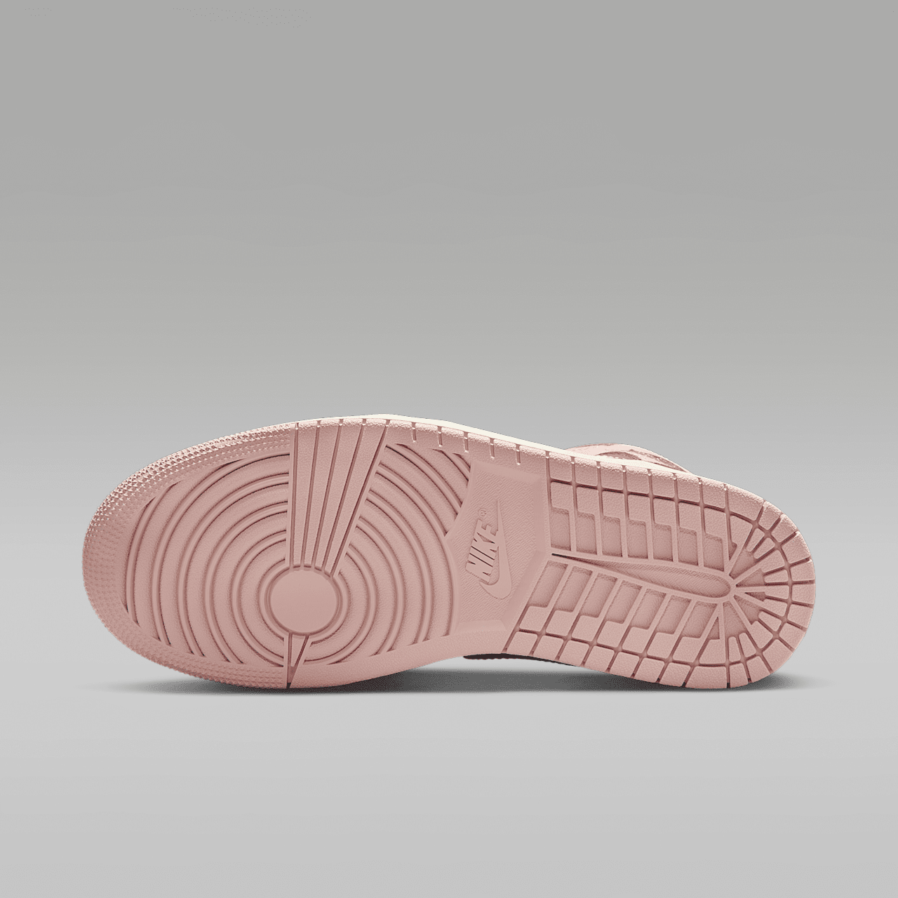Nike Air Jordan 1 Mid sneaker Pink Oxford/Sail/Archaeo Brown