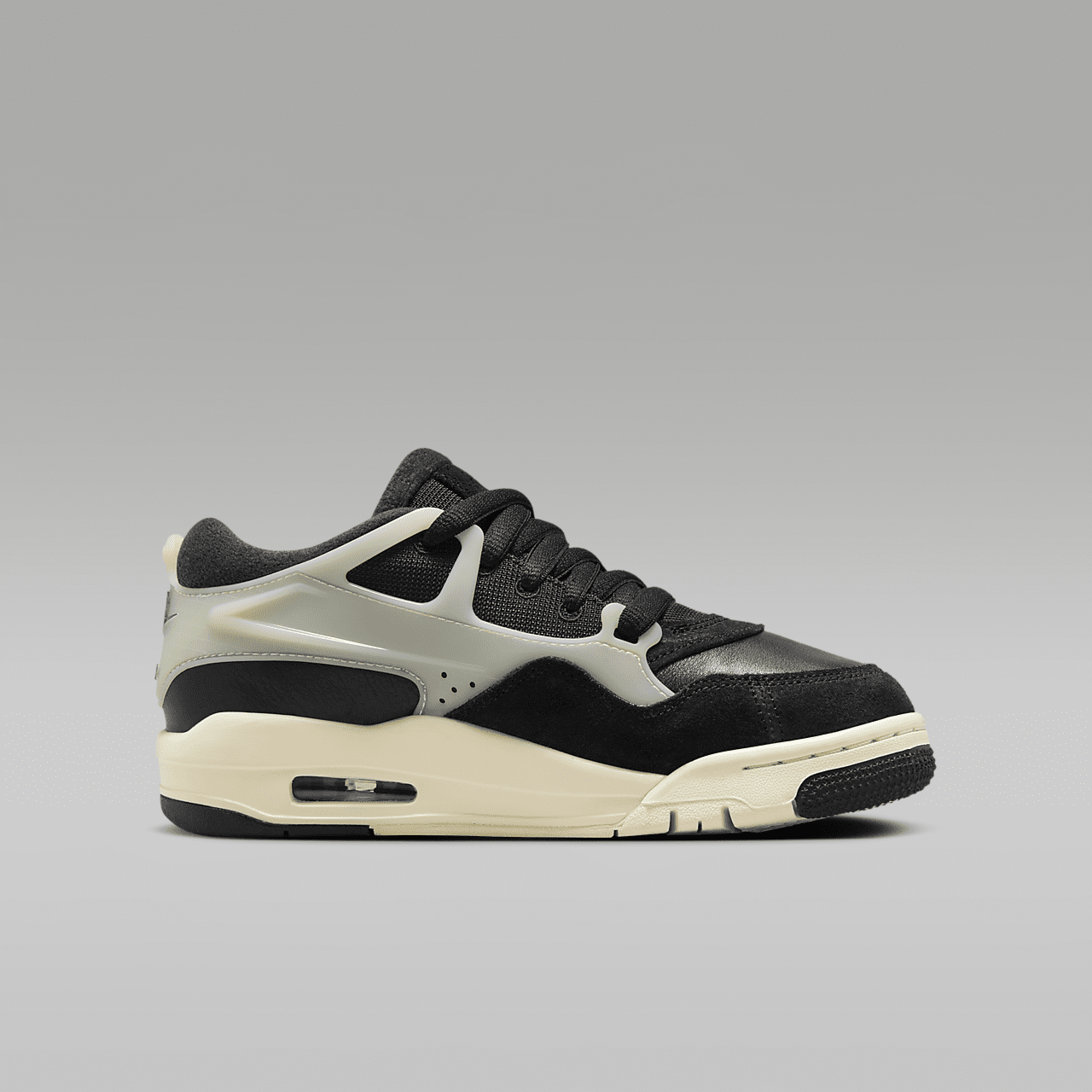 Nike Air Jordan sneaker Zwart/Sail/Coconut Milk/Gym Red