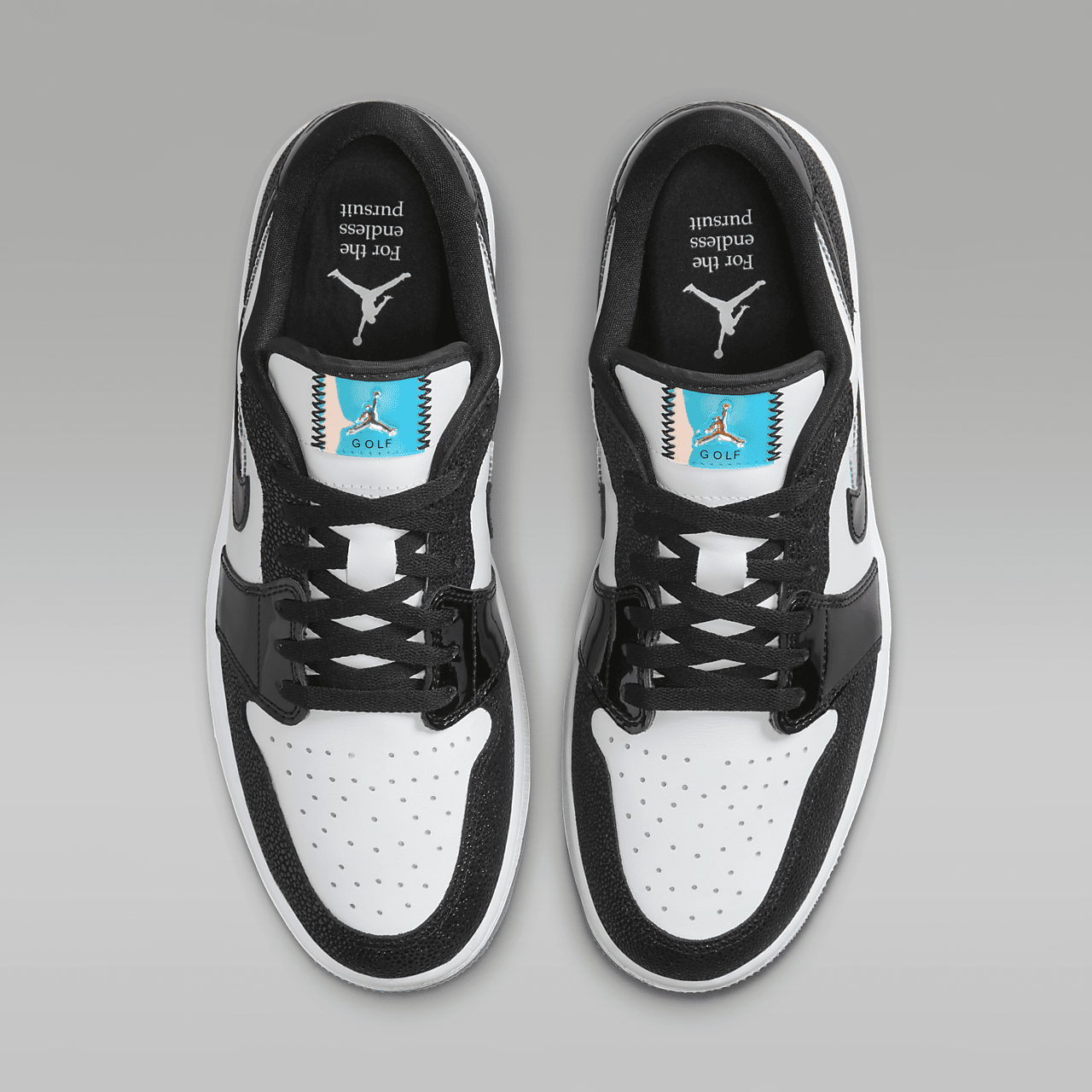 Nike Air Jordan 1 Low sneaker Wit/Zwart