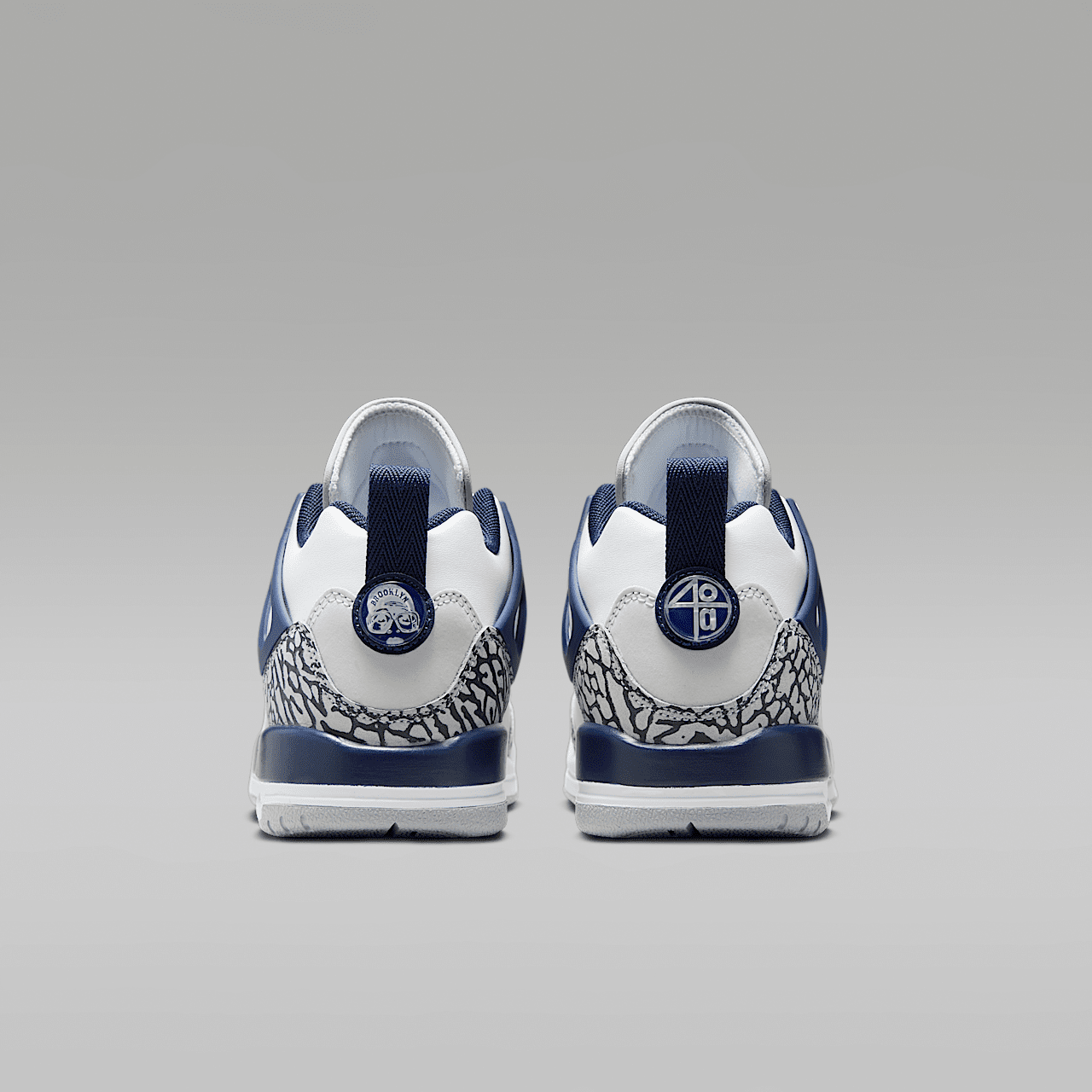 Nike Jordan Spizike Low sneaker Wit/Neutral Grey/Anthracite/Midnight Navy