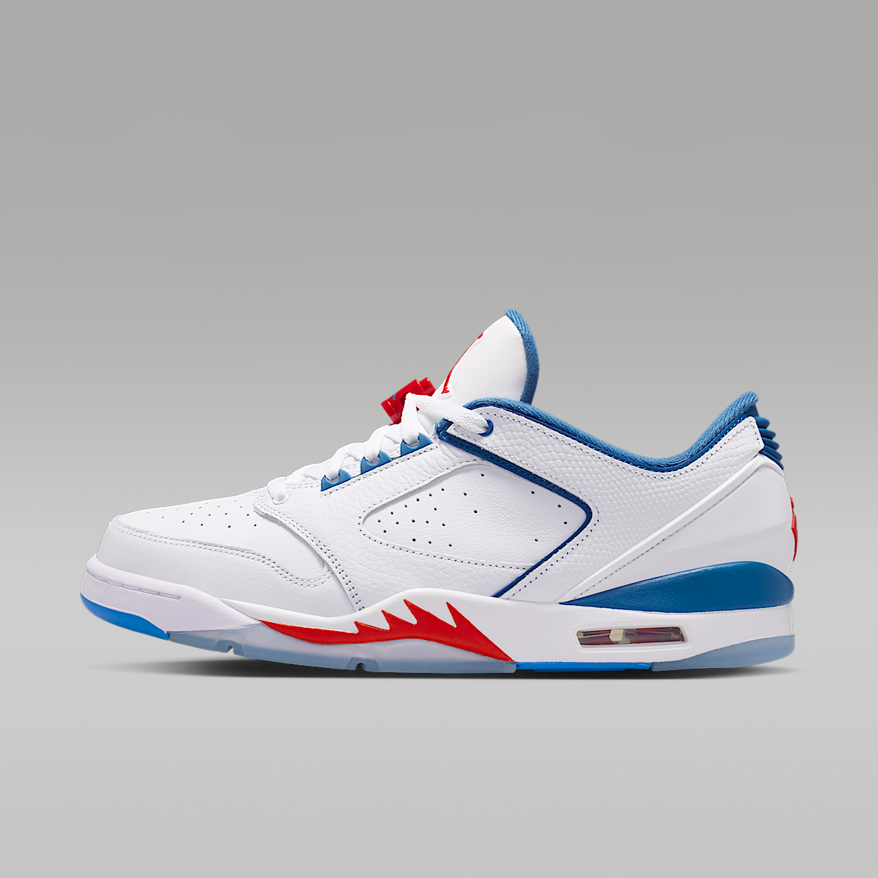 Jordan Sixty Plus Low (White/True Blue/Varsity Red)