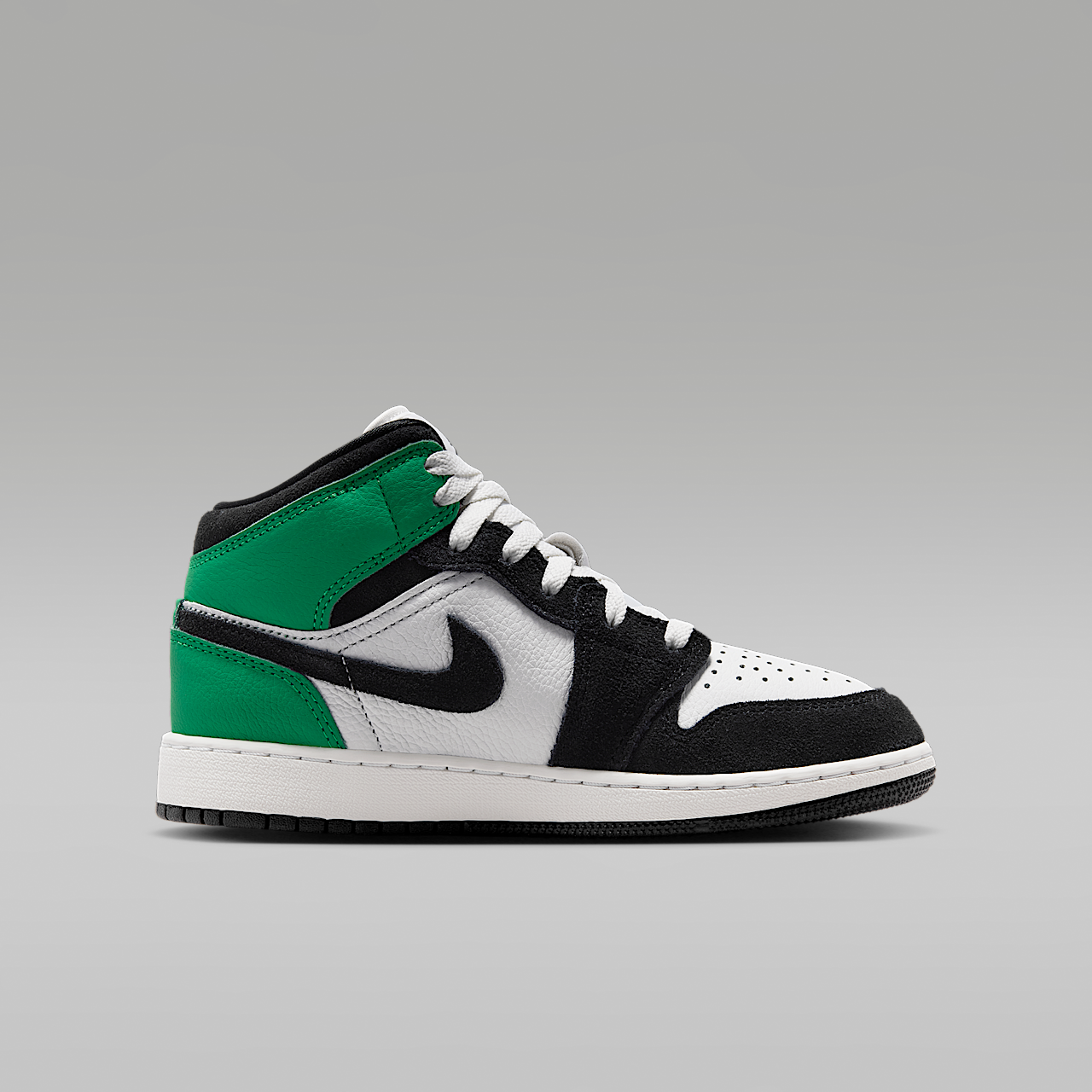 Nike Air Jordan sneaker Summit White/Lucky Green/University Gold/Zwart