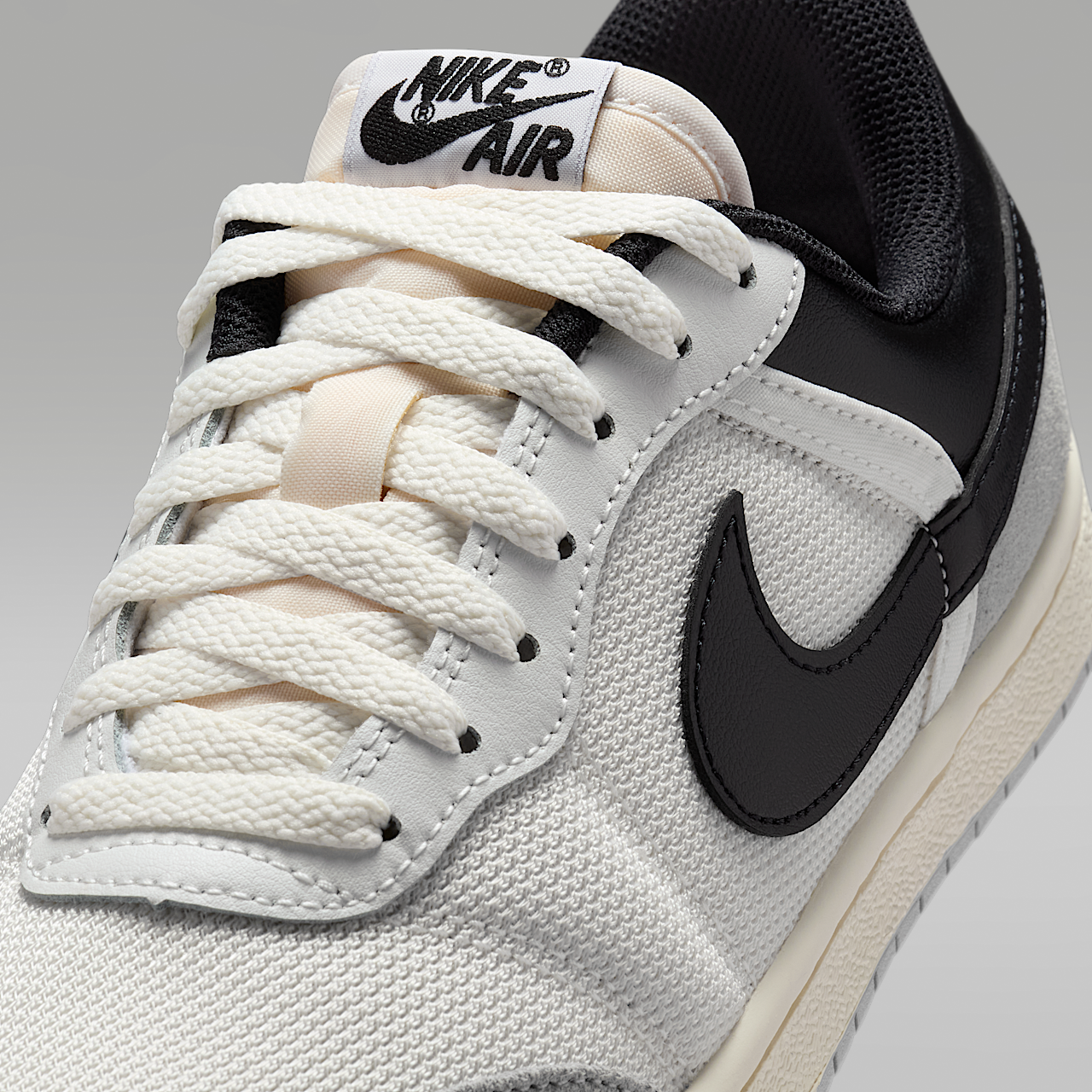 Nike Air Jordan sneaker Summit White/Light Smoke Grey/Sail/Zwart