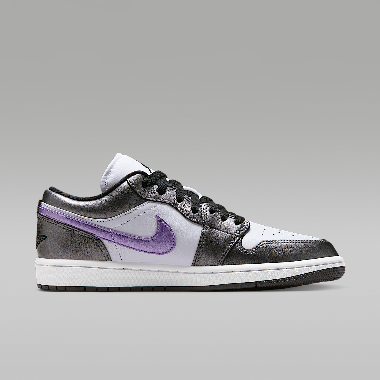 Nike Air Jordan sneaker Wit/Zwart/Grape Ice
