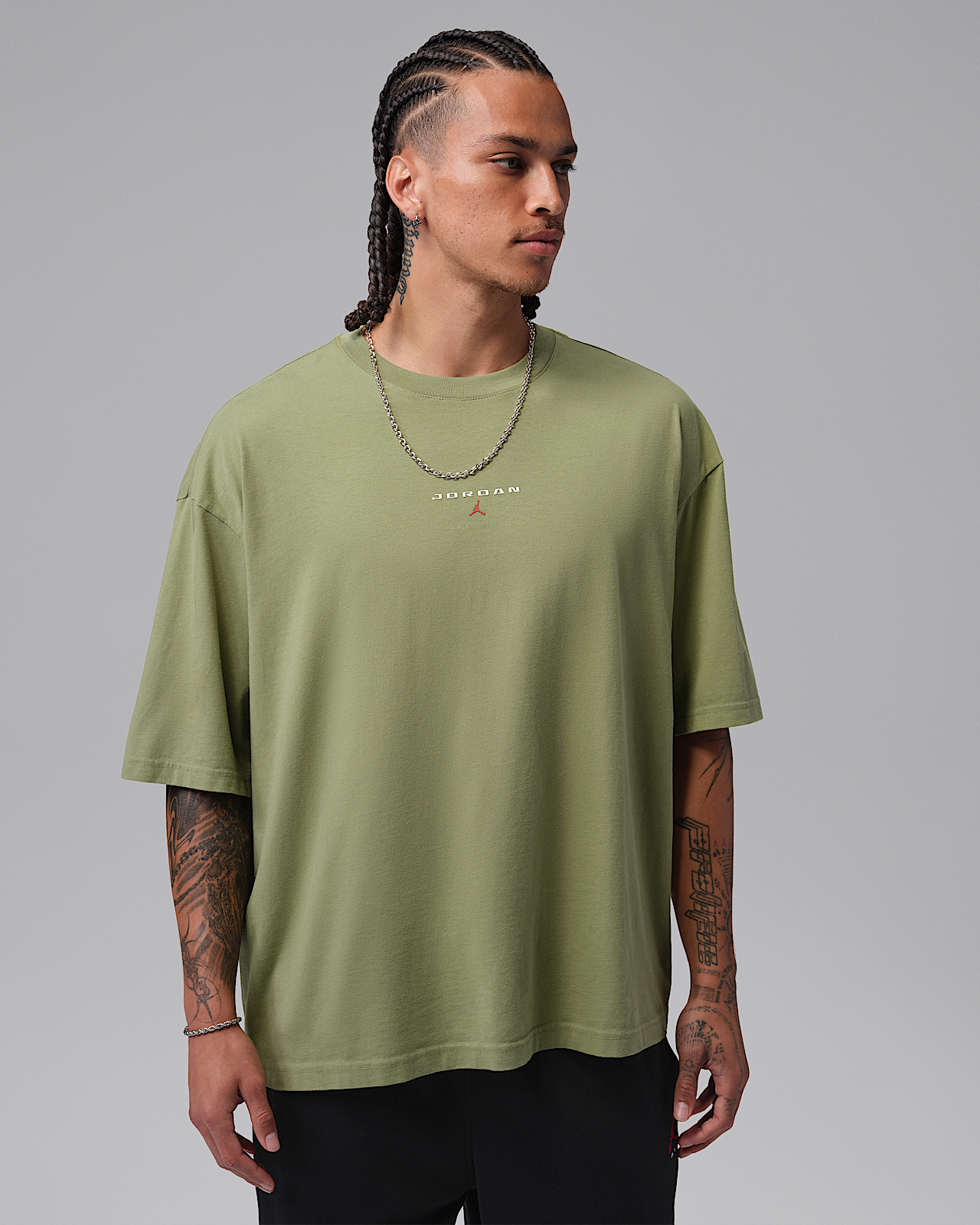 Мужская футболка Jordan Flight Essentials Oversized Patch