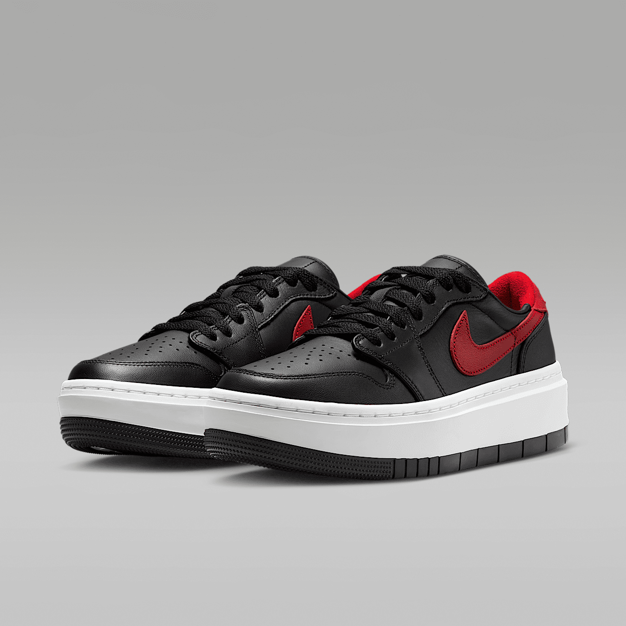Nike Air Jordan 1 sneaker Zwart/Wit/Gym Red