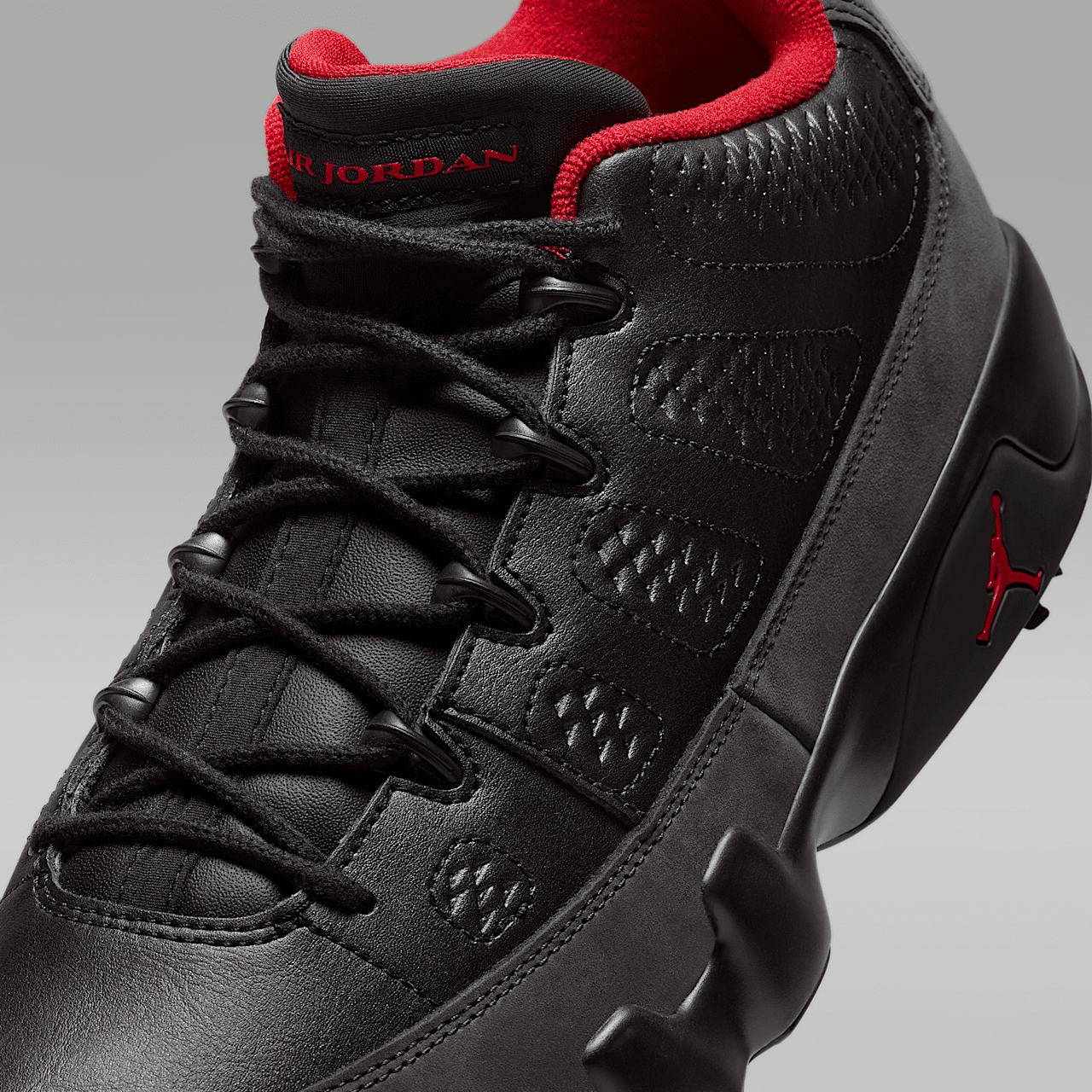 Nike Air Jordan sneaker Zwart/True Red/Dark Charcoal