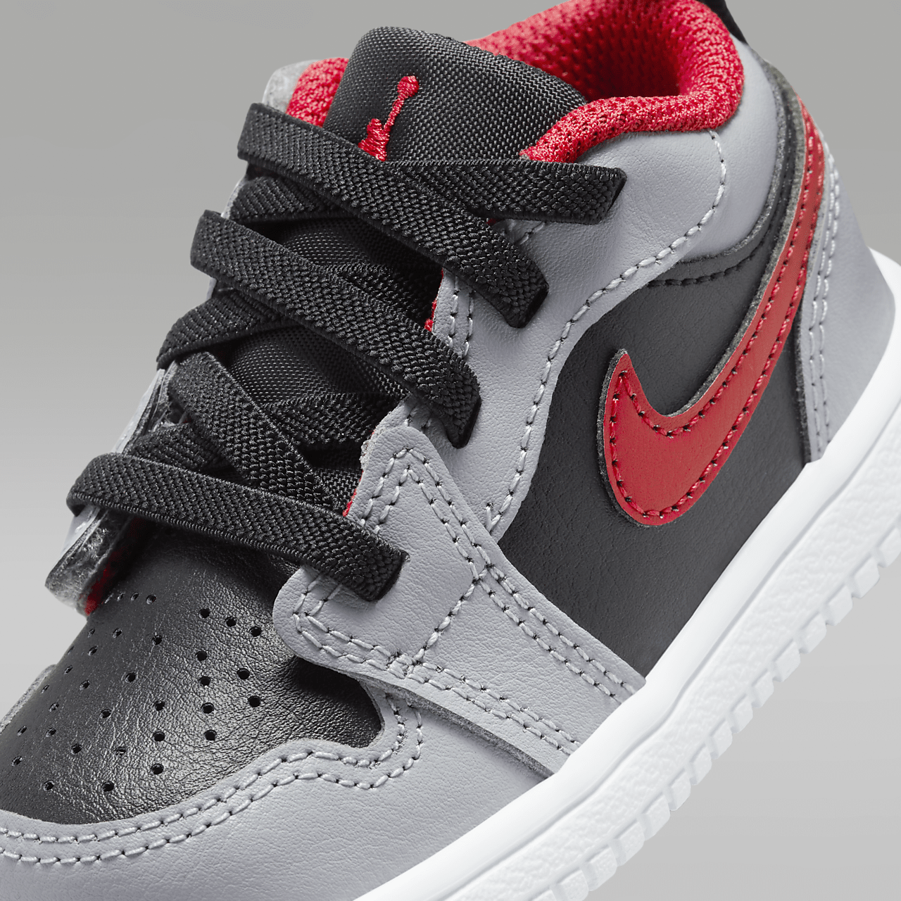 Nike  sneaker Zwart/Cement Grey/Wit/Fire Red