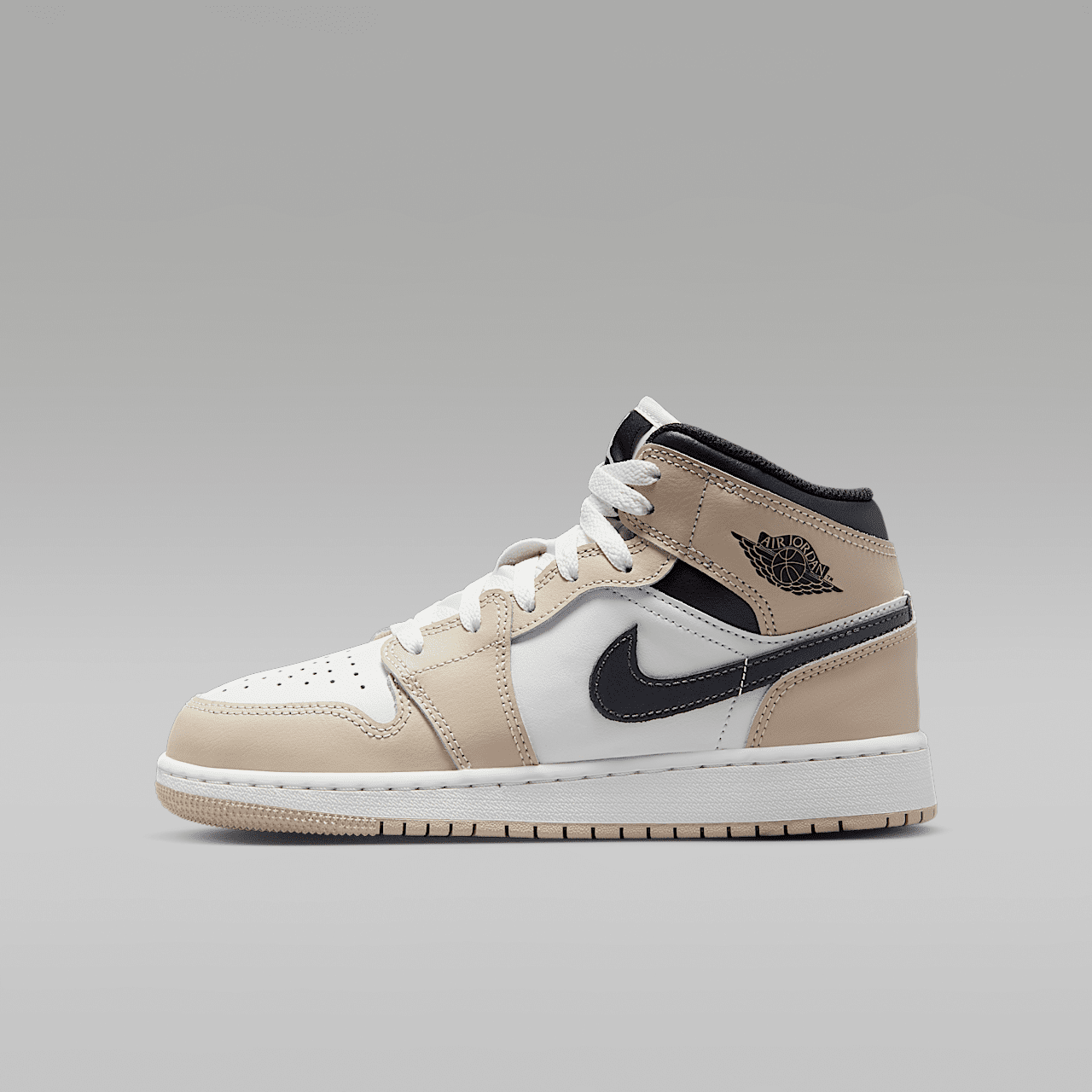 Nike Air Jordan 1 Mid sneaker Summit White/Rattan/Off Noir