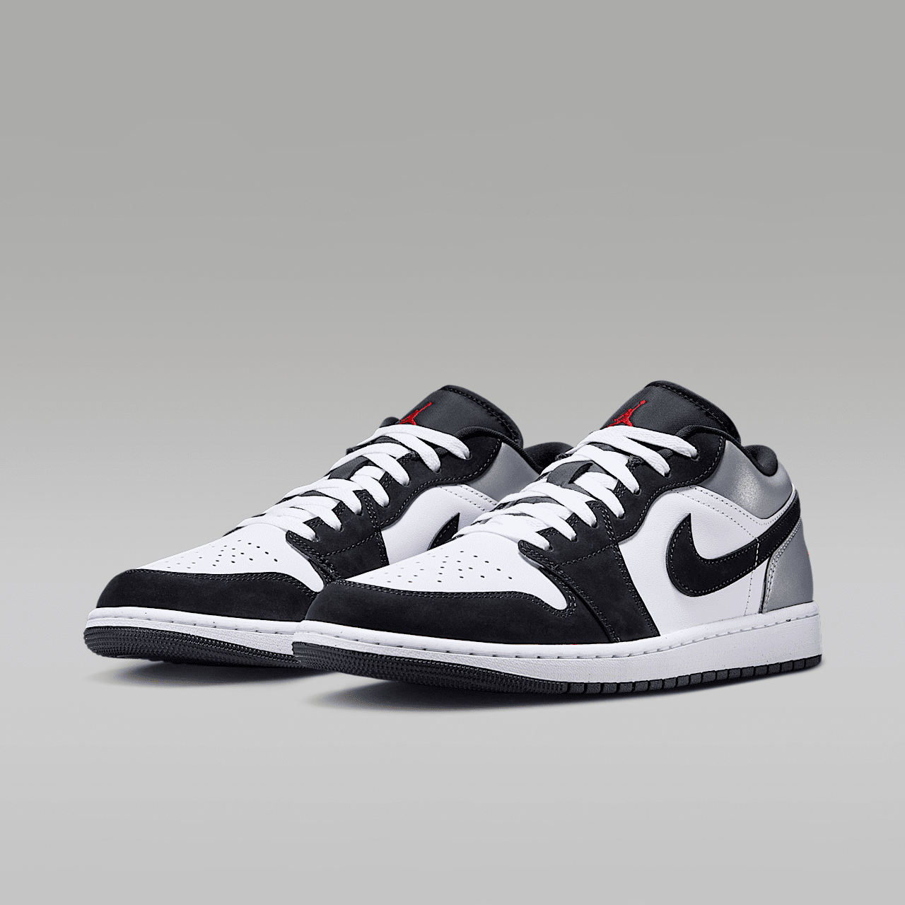Nike Air Jordan sneaker Wit/Zwart/Matte Silver/Fire Red