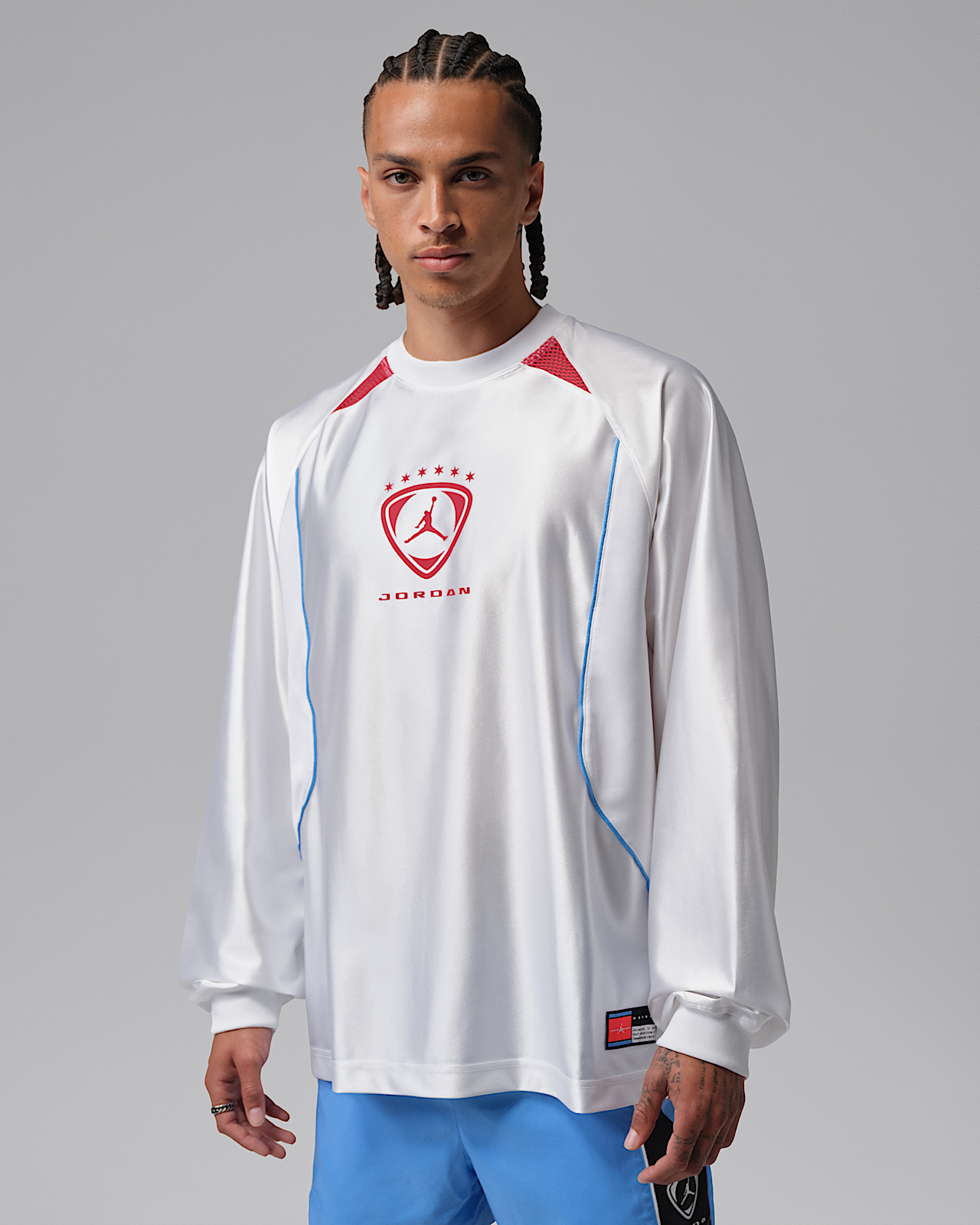 Мужские  Jordan Brooklyn Long-Sleeve Goalie Top