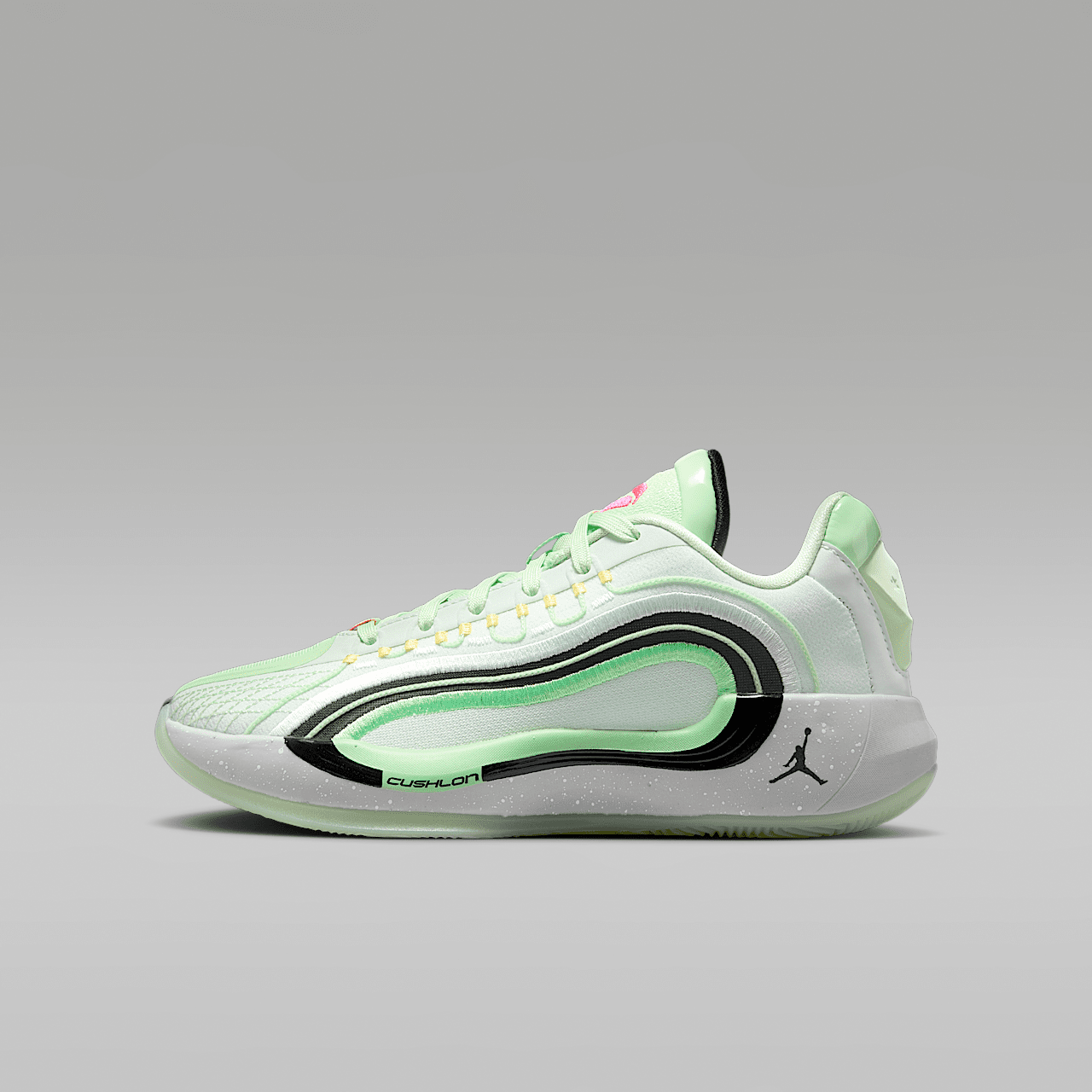 Nike  sneaker Barely Green/Vapor Green/Metallic Silver/Zwart