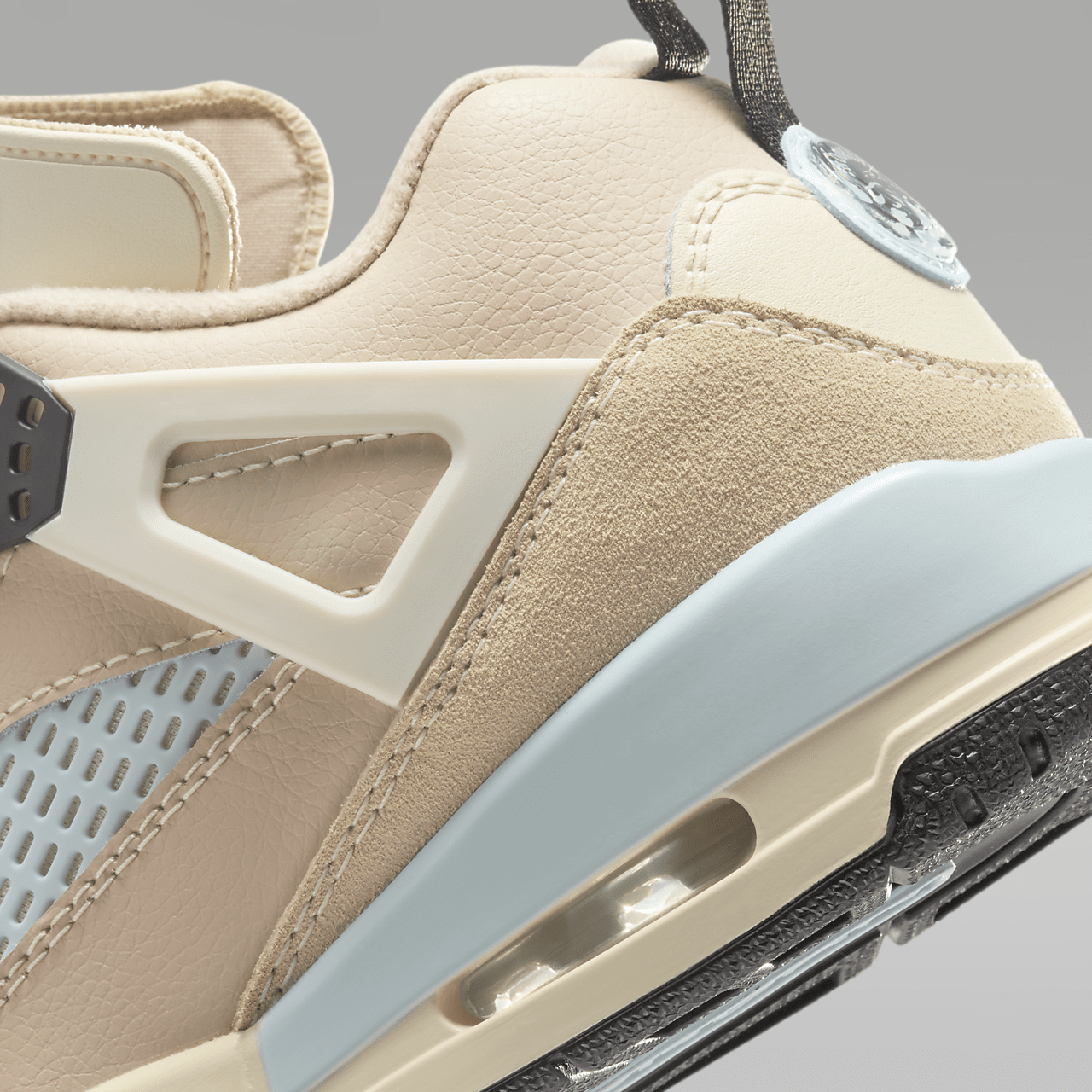 Nike Jordan Spizike Low sneaker Sanddrift/Muslin/Coconut Milk/Zwart