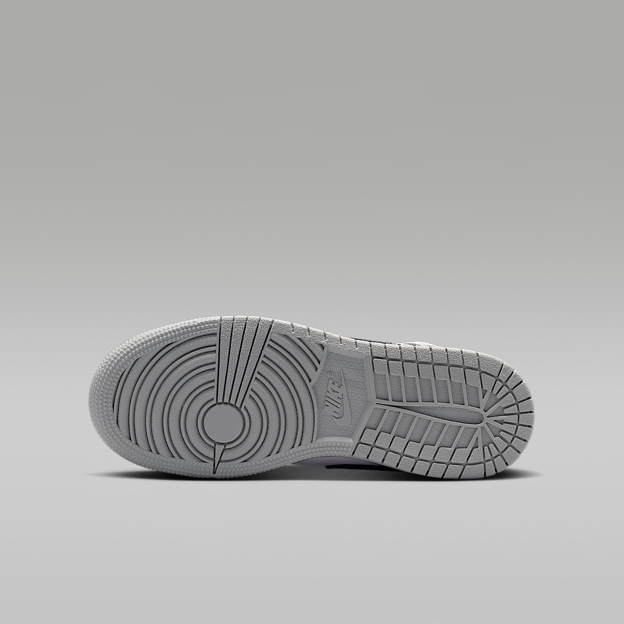 Nike Air Jordan sneaker Wit/Light Smoke Grey/Zwart