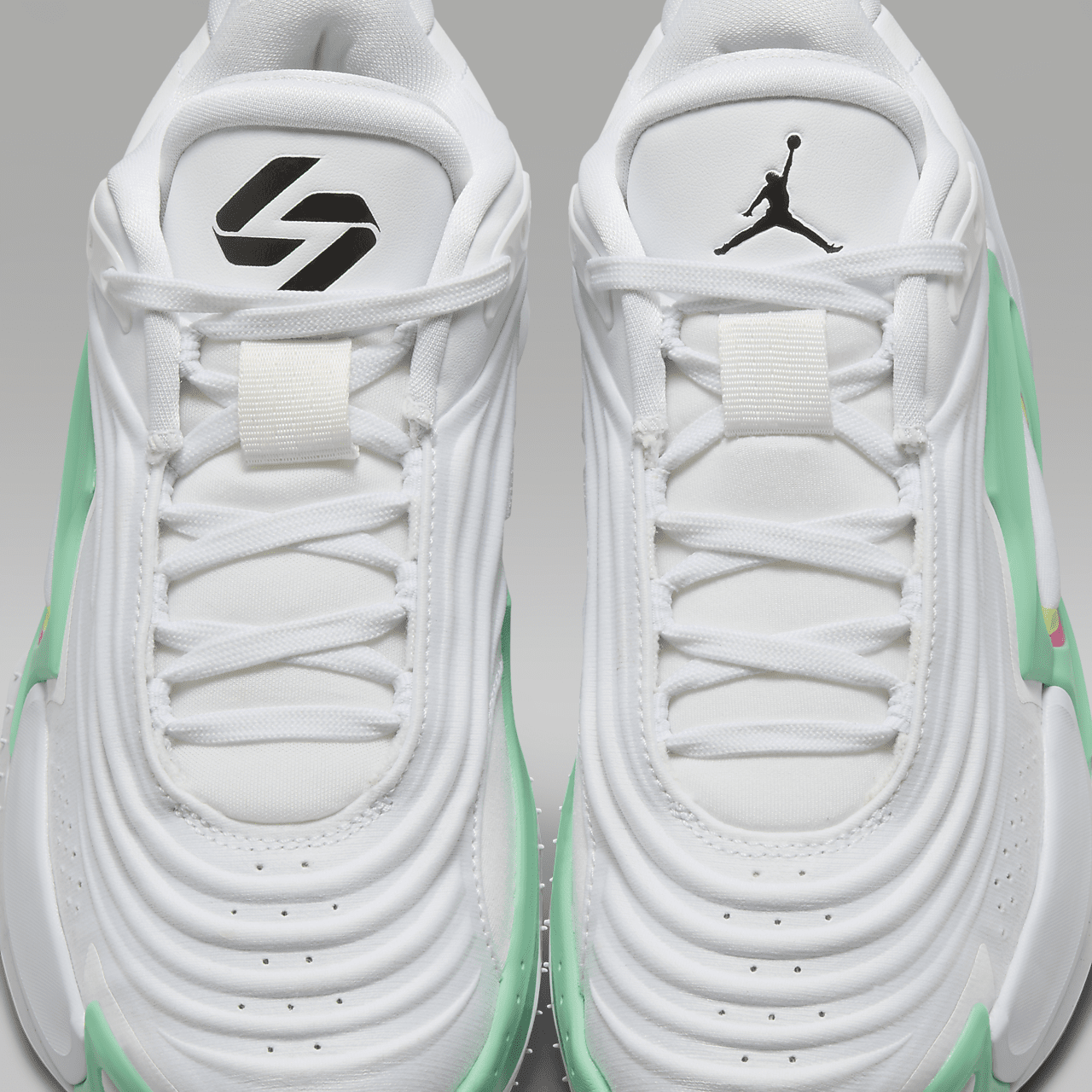 Nike  sneaker Wit/Volt Glow/Green Glow/Zwart