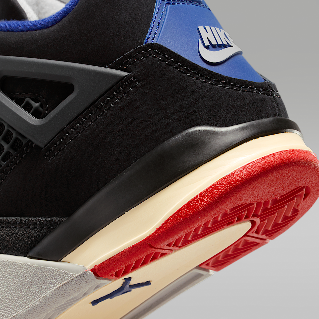 Nike  sneaker Zwart/Deep Royal Blue/Dark Smoke Grey/Fire Red