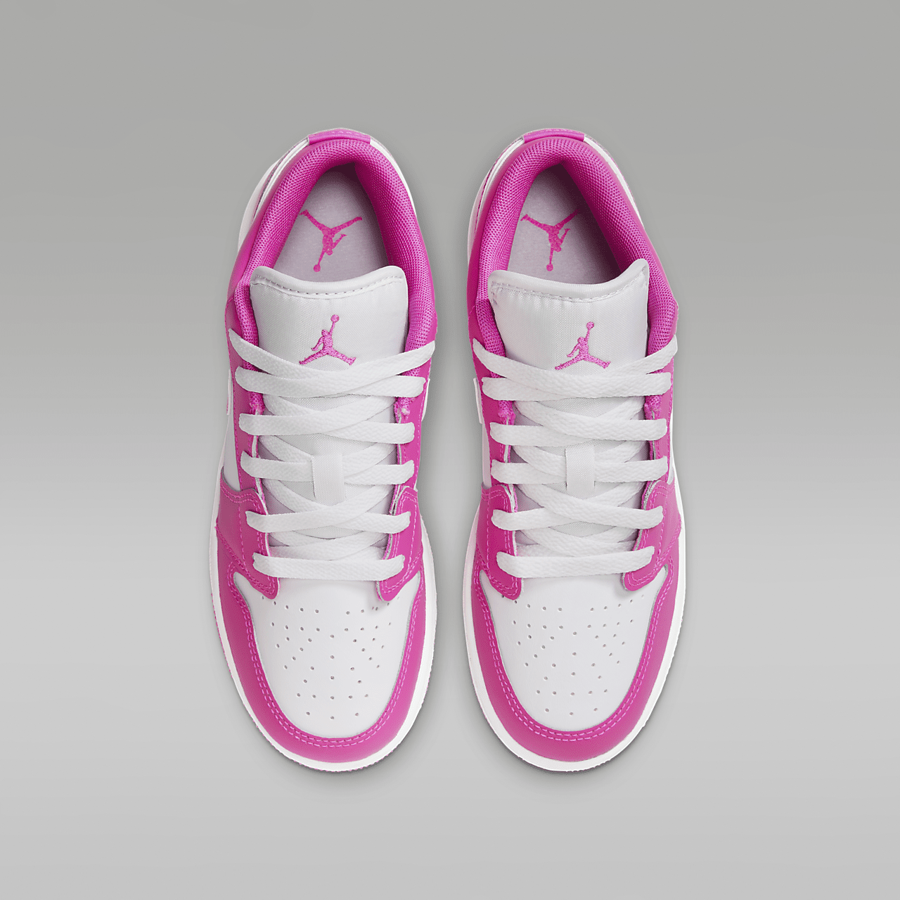 Nike Air Jordan 1 Low sneaker Fire Pink/Wit/Iris Whisper
