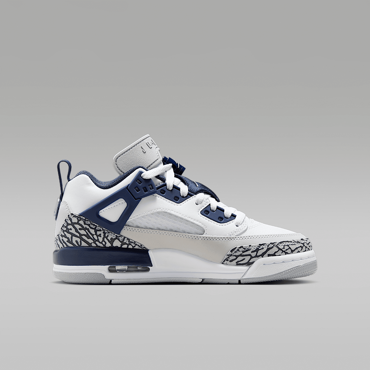 Nike Jordan Spizike Low sneaker Wit/Neutral Grey/Anthracite/Midnight Navy