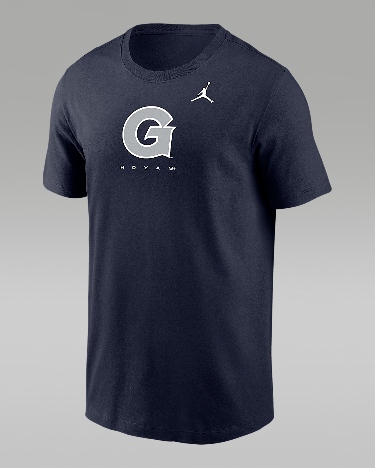 Мужская футболка Georgetown Half Court Basketball Jordan Brand Dri-FIT College для баскетбола