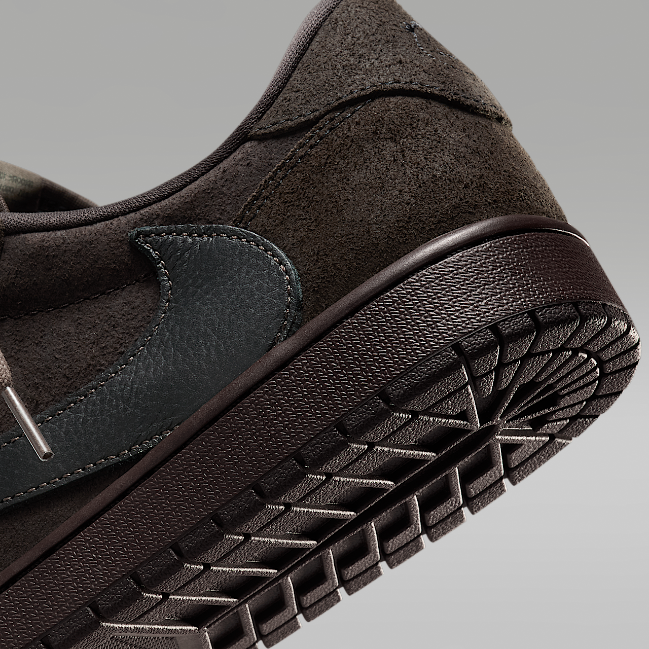 Nike Air Jordan 1 Low sneaker Dark Mocha/Velvet Brown/Zwart