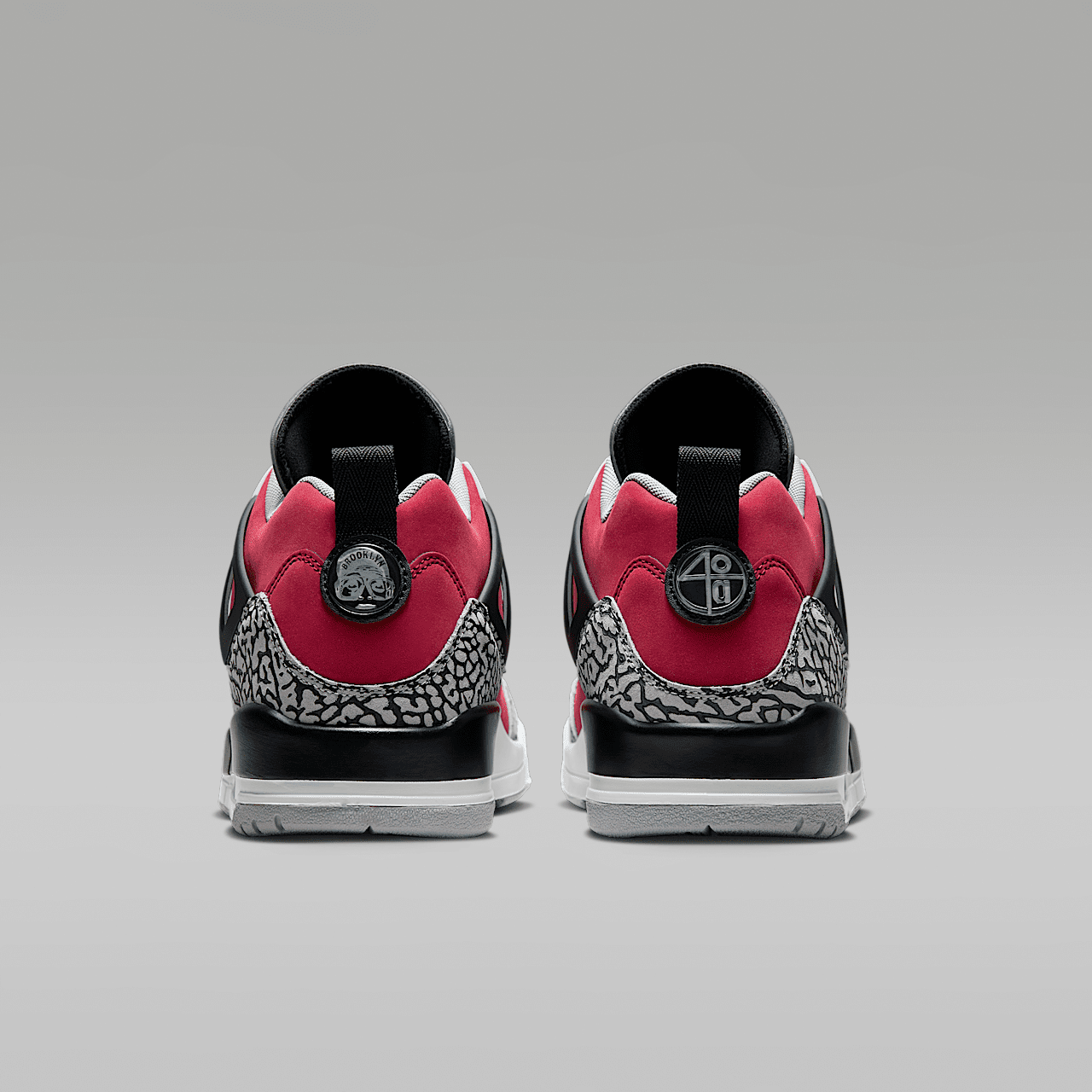 Nike Jordan Spizike Low sneaker Gym Red/Wolf Grey/Cool Grey/Zwart